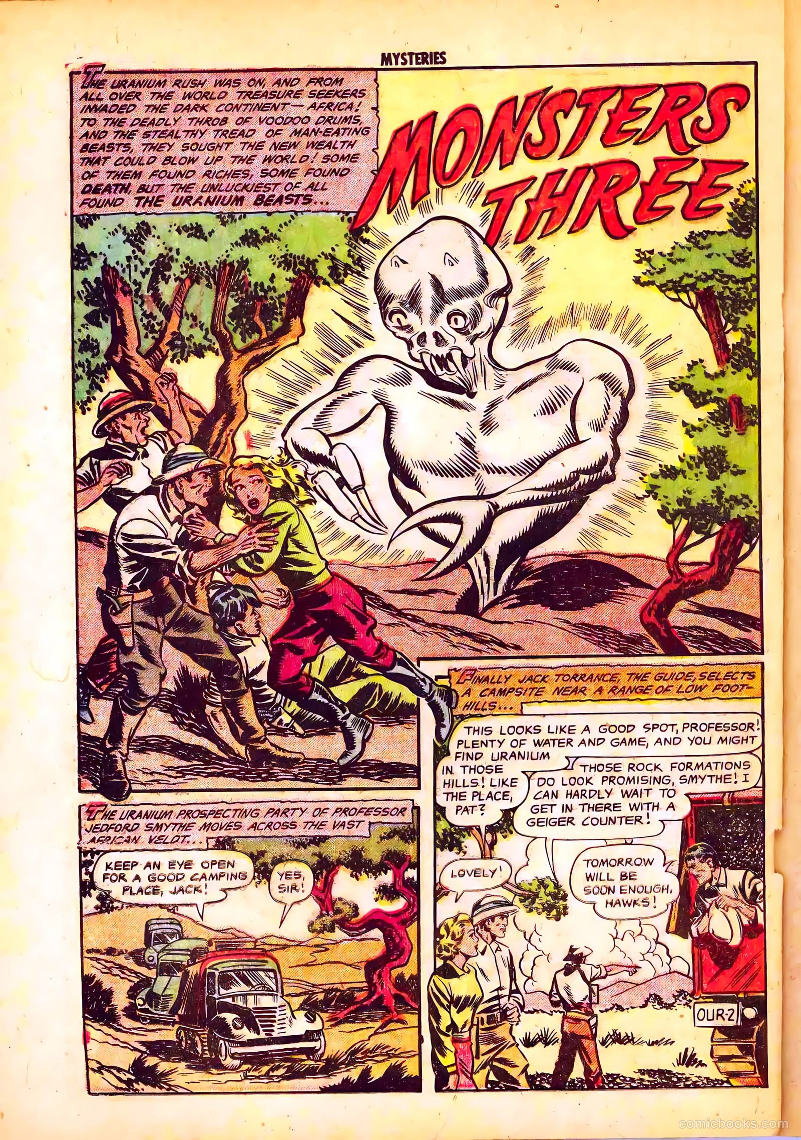 Mysteries Weird and Strange #2 (1953) — page 20