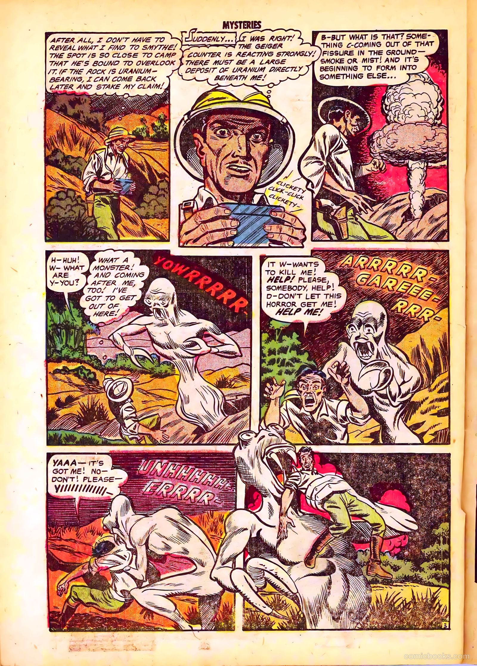 Mysteries Weird and Strange #2 (1953) — page 22