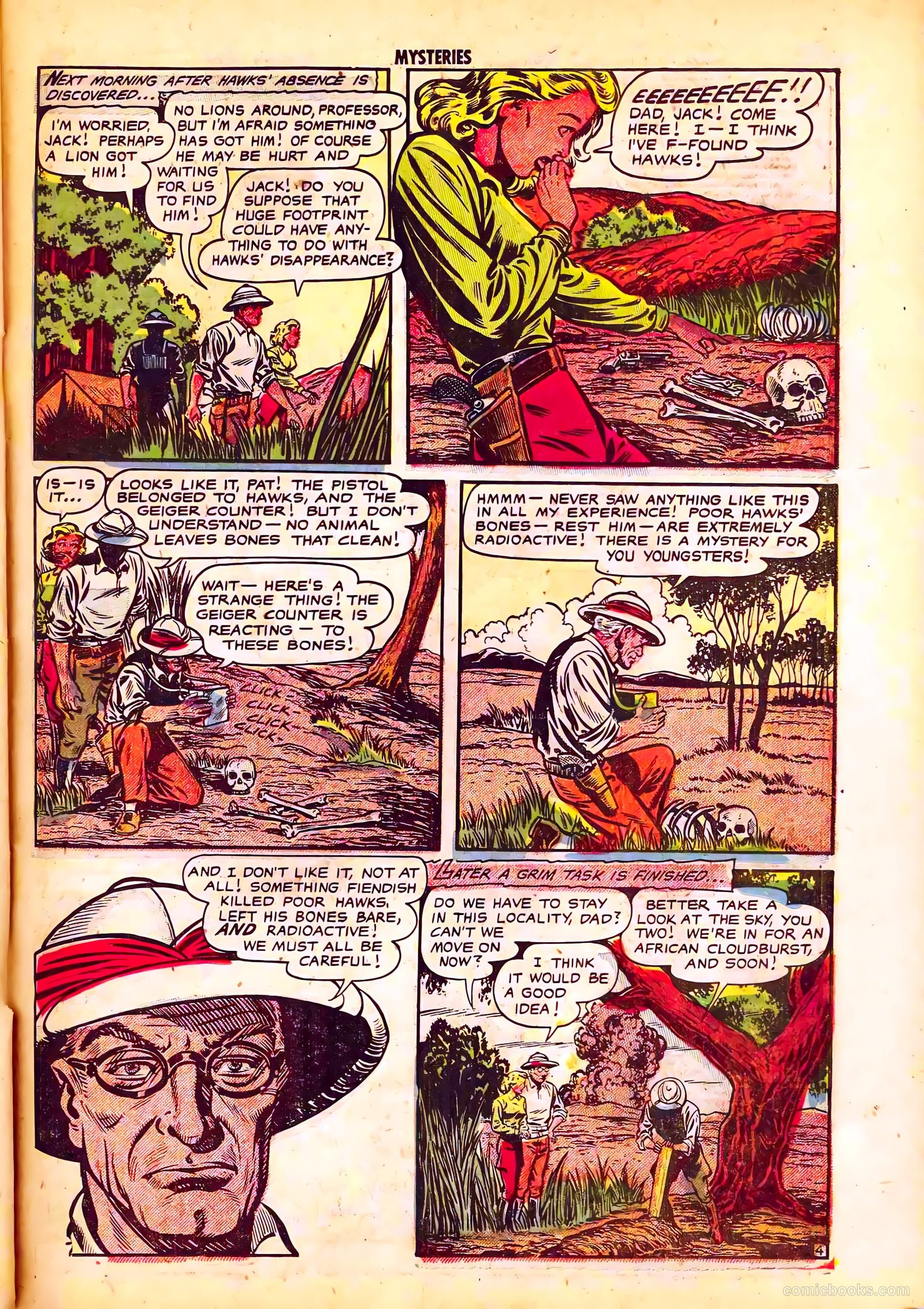 Mysteries Weird and Strange #2 (1953) — page 23