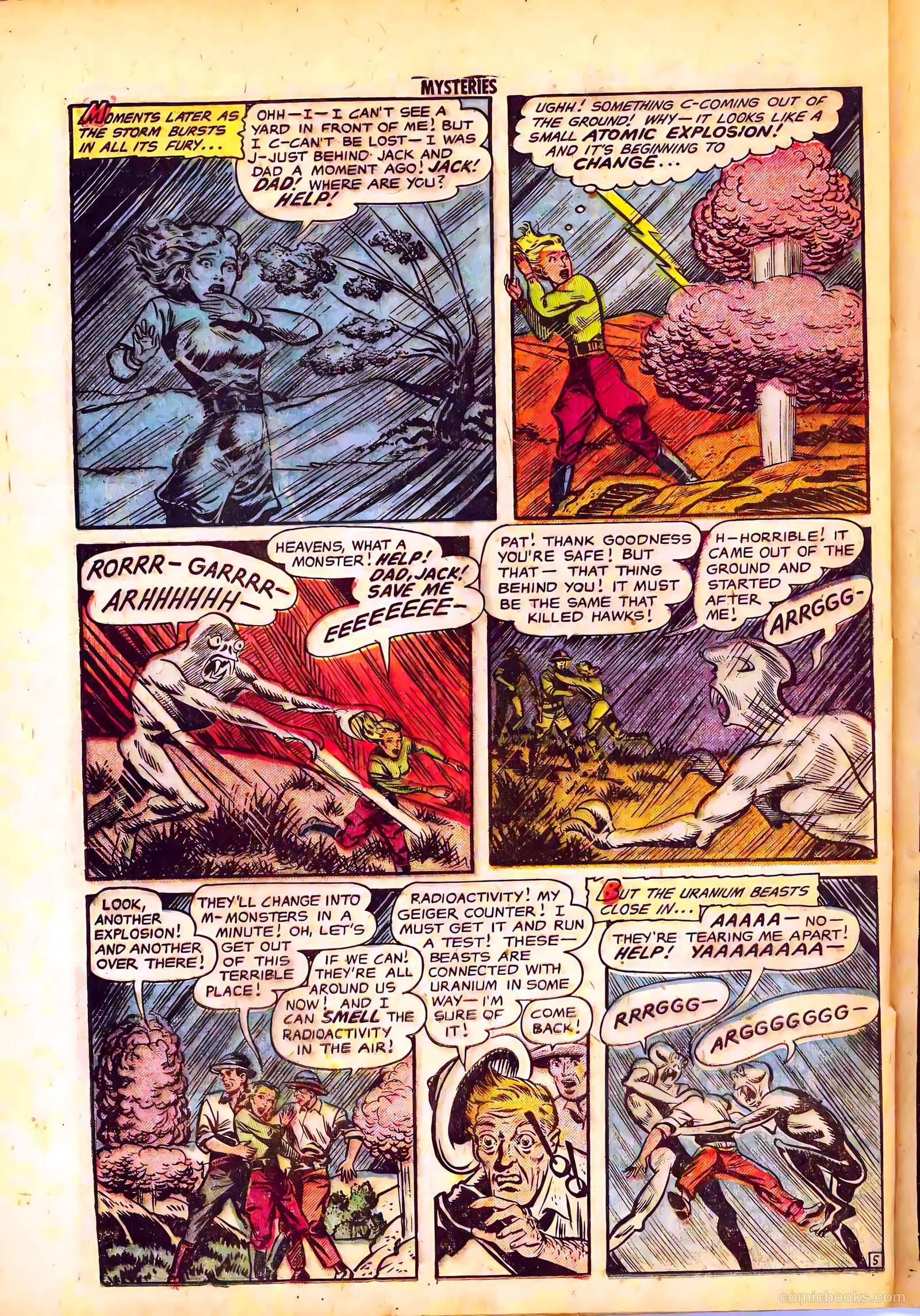 Mysteries Weird and Strange #2 (1953) — page 24