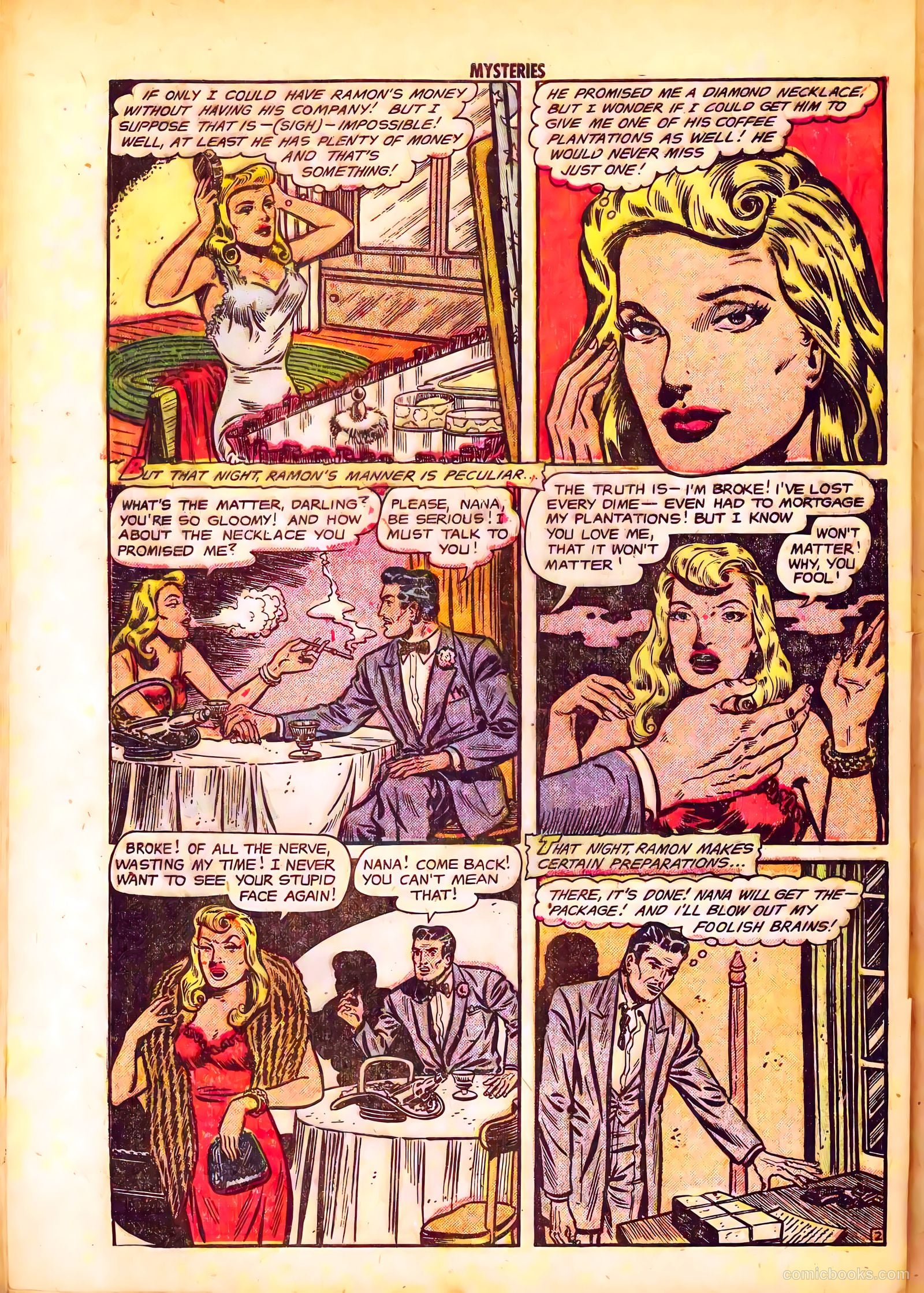 Mysteries Weird and Strange #2 (1953) — page 28