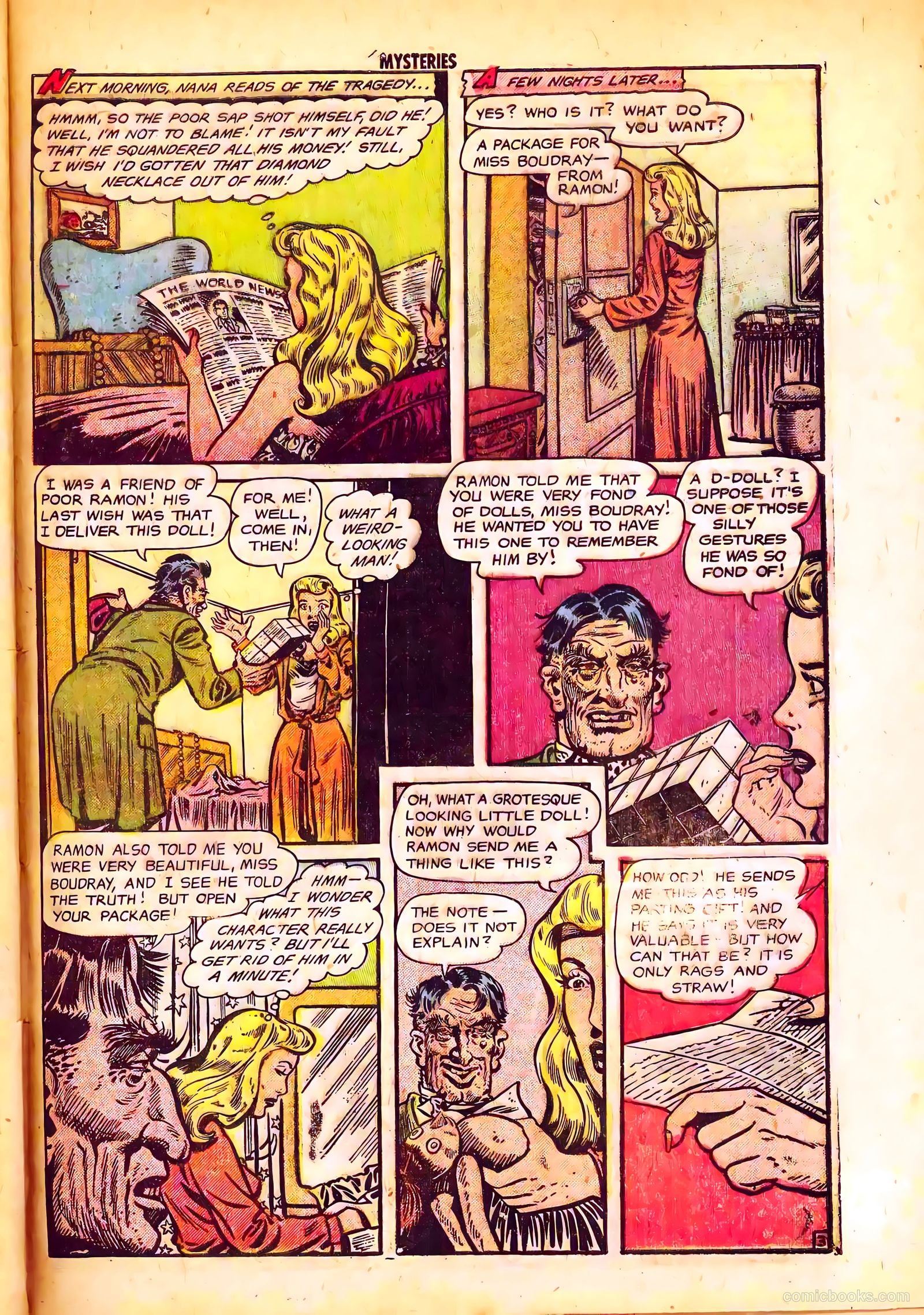 Mysteries Weird and Strange #2 (1953) — page 29