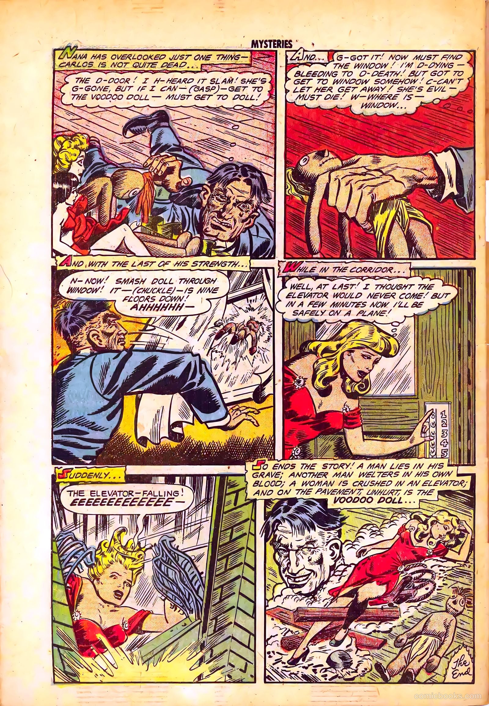 Mysteries Weird and Strange #2 (1953) — page 34
