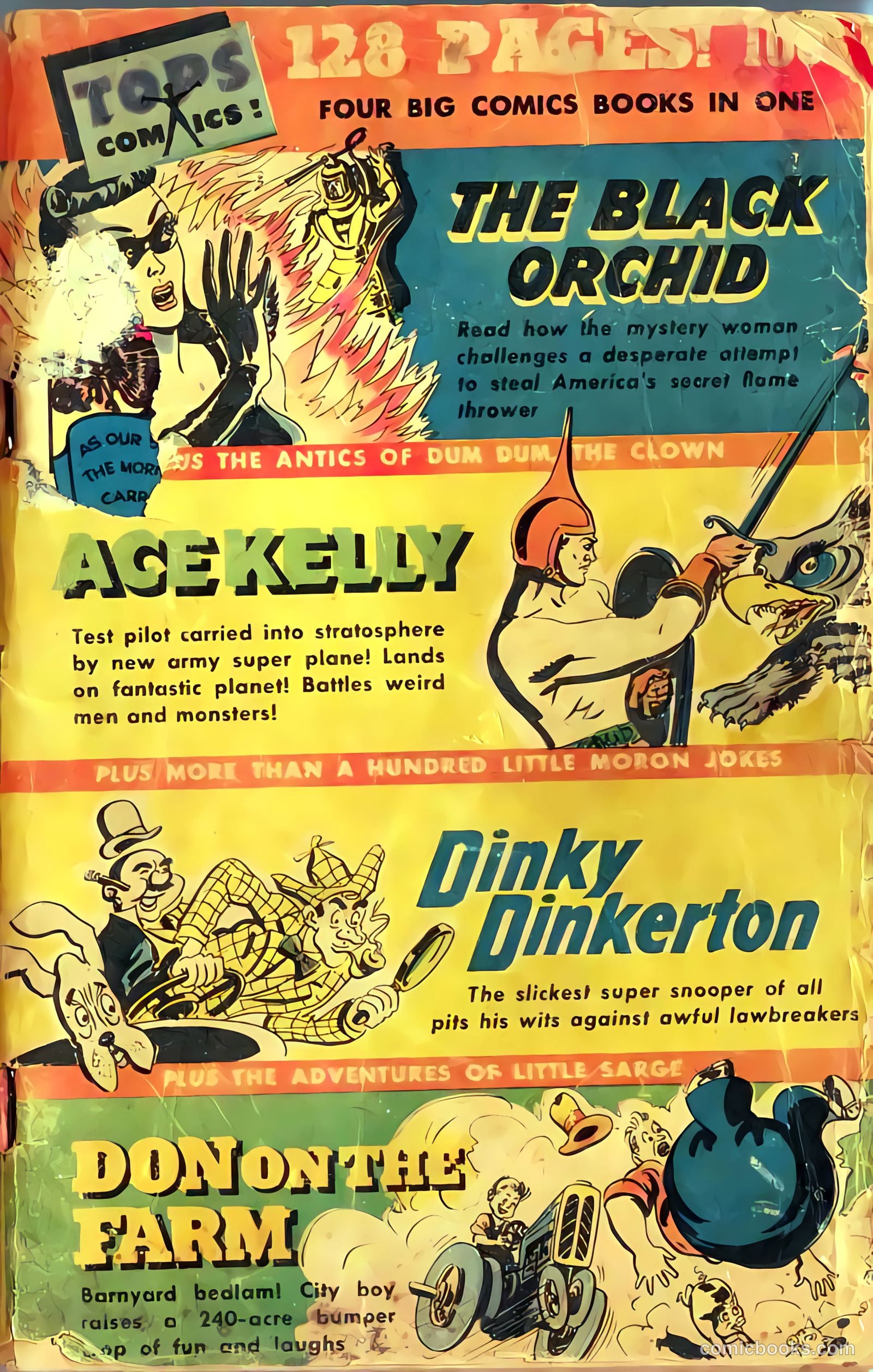 Tops Comics #1 (1944) — page 2