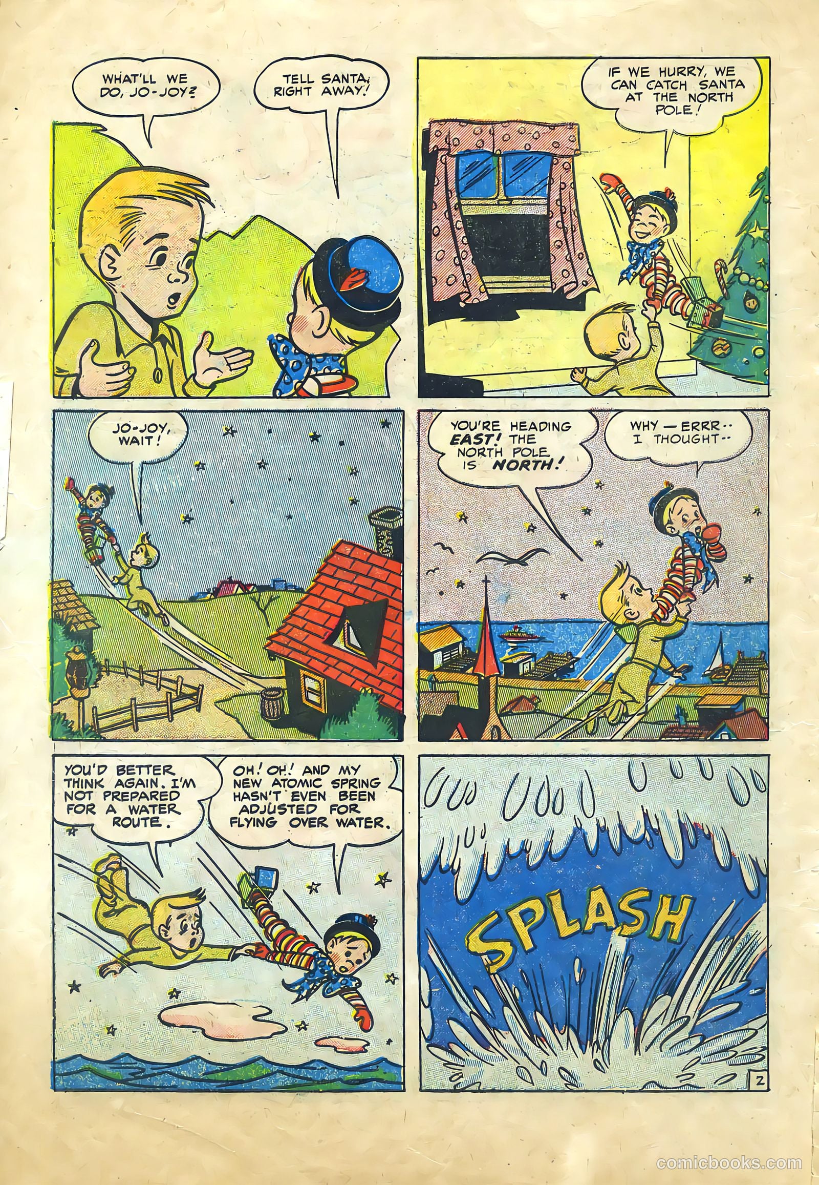 The Adventures of Jo-Joy and the Wonderful Whale #1 — page 4