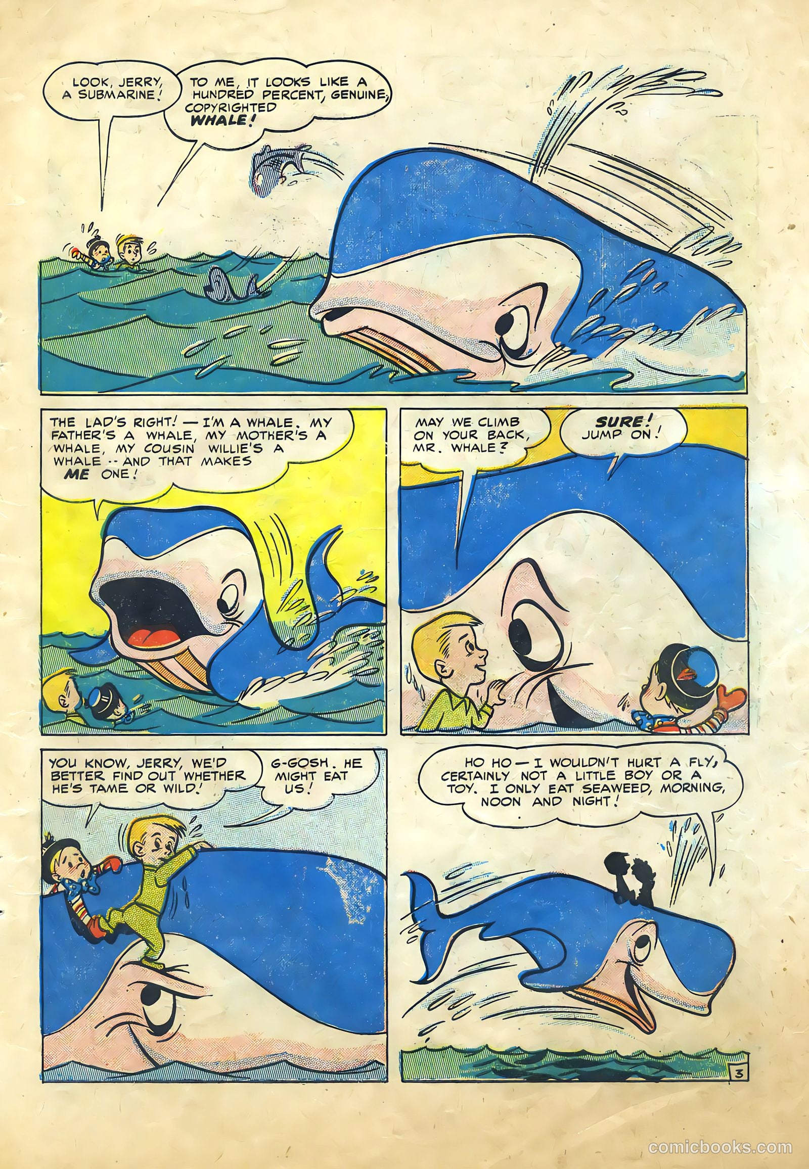 The Adventures of Jo-Joy and the Wonderful Whale #1 — page 5