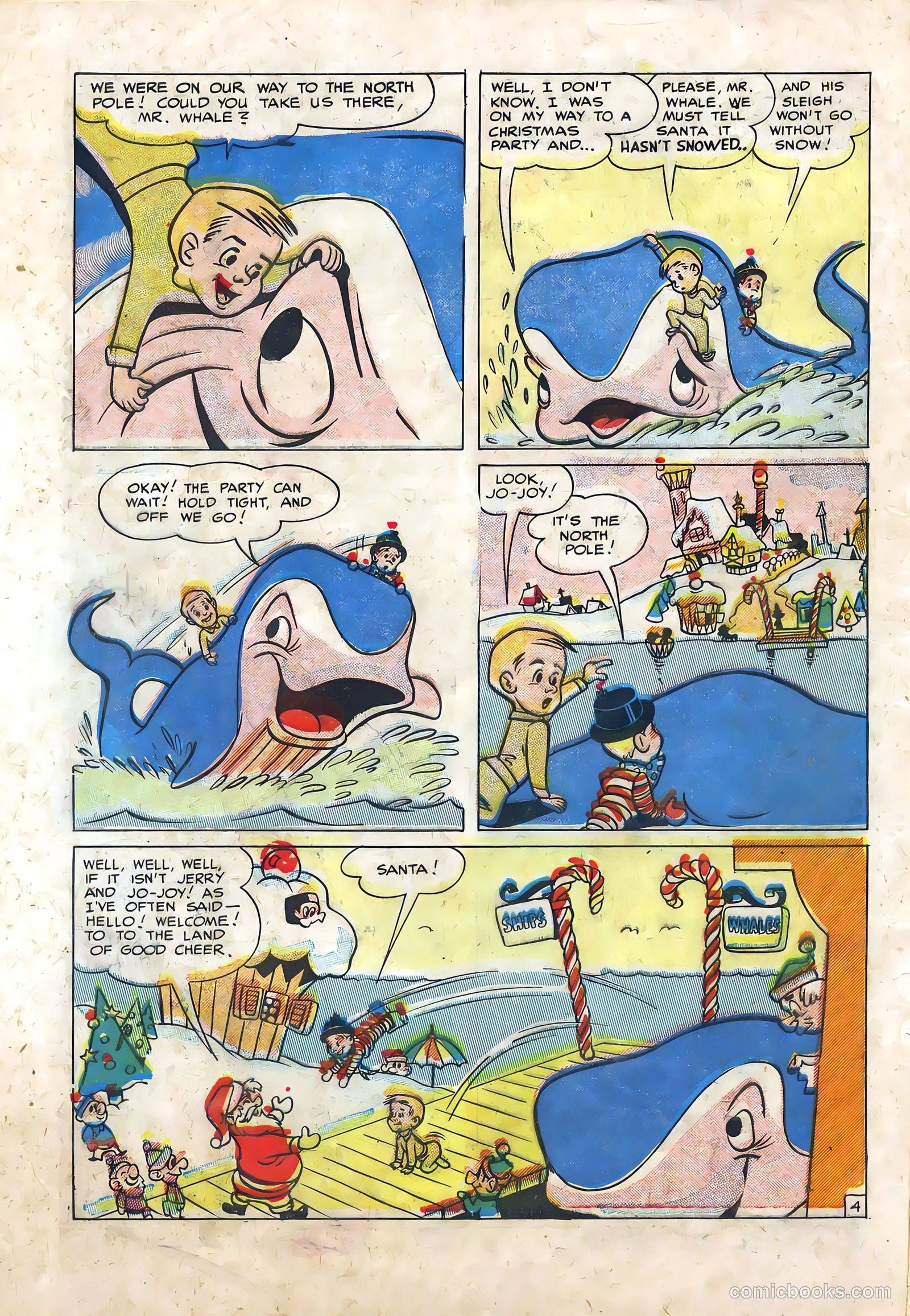 The Adventures of Jo-Joy and the Wonderful Whale #1 — page 6