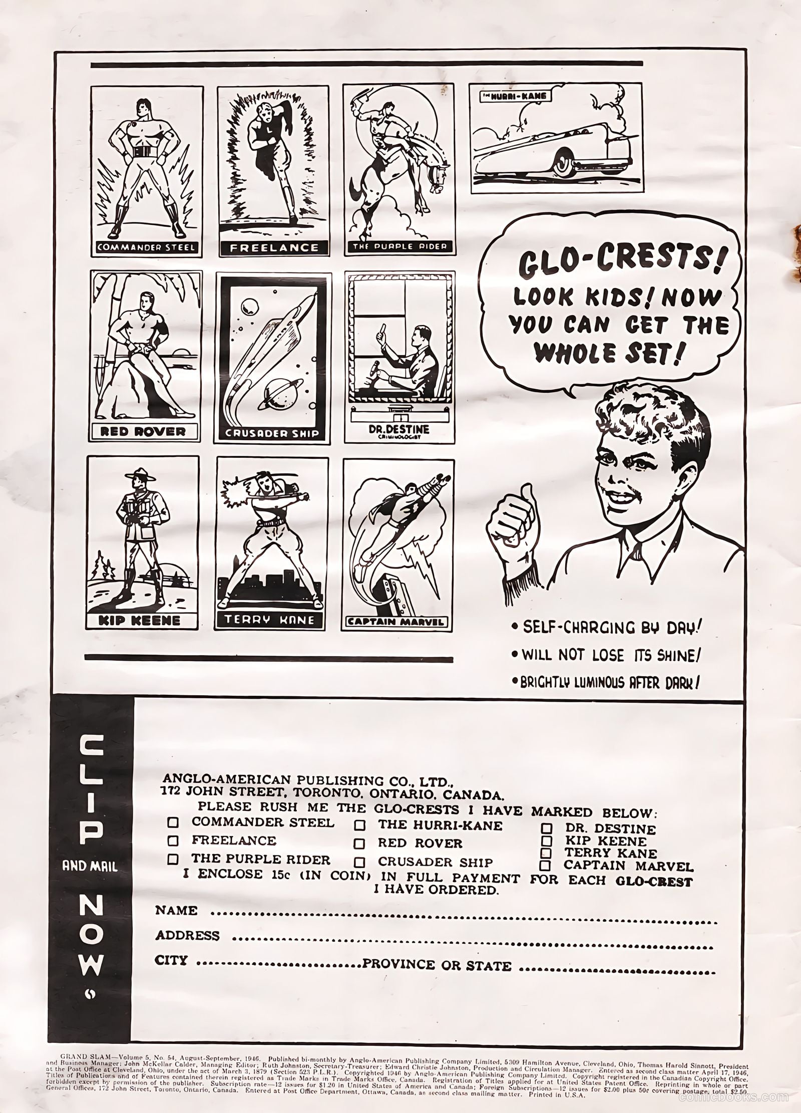 Grand Slam Comics v5 #54 (1946) — page 2