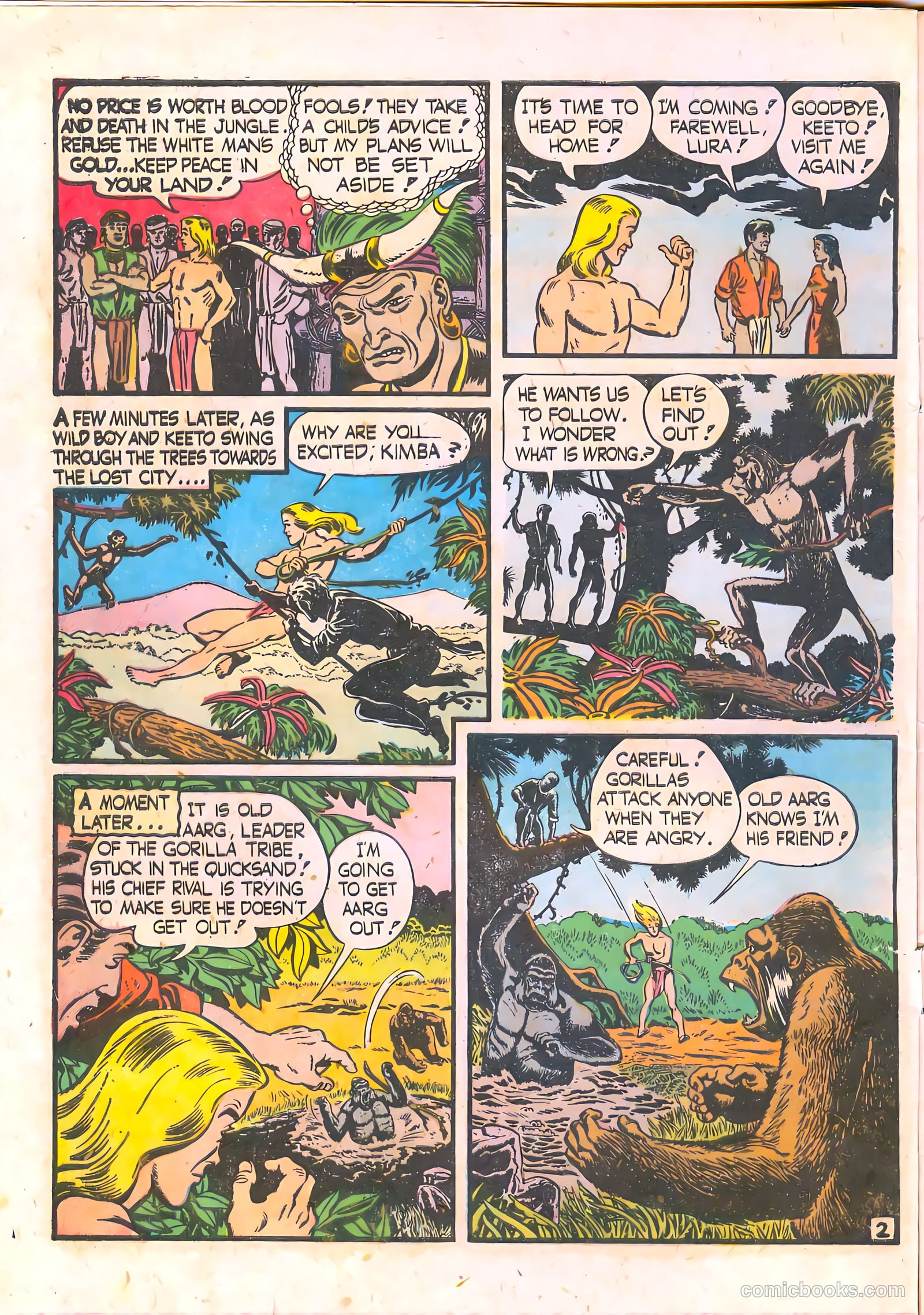 Wild Boy #2 (1951) — page 4