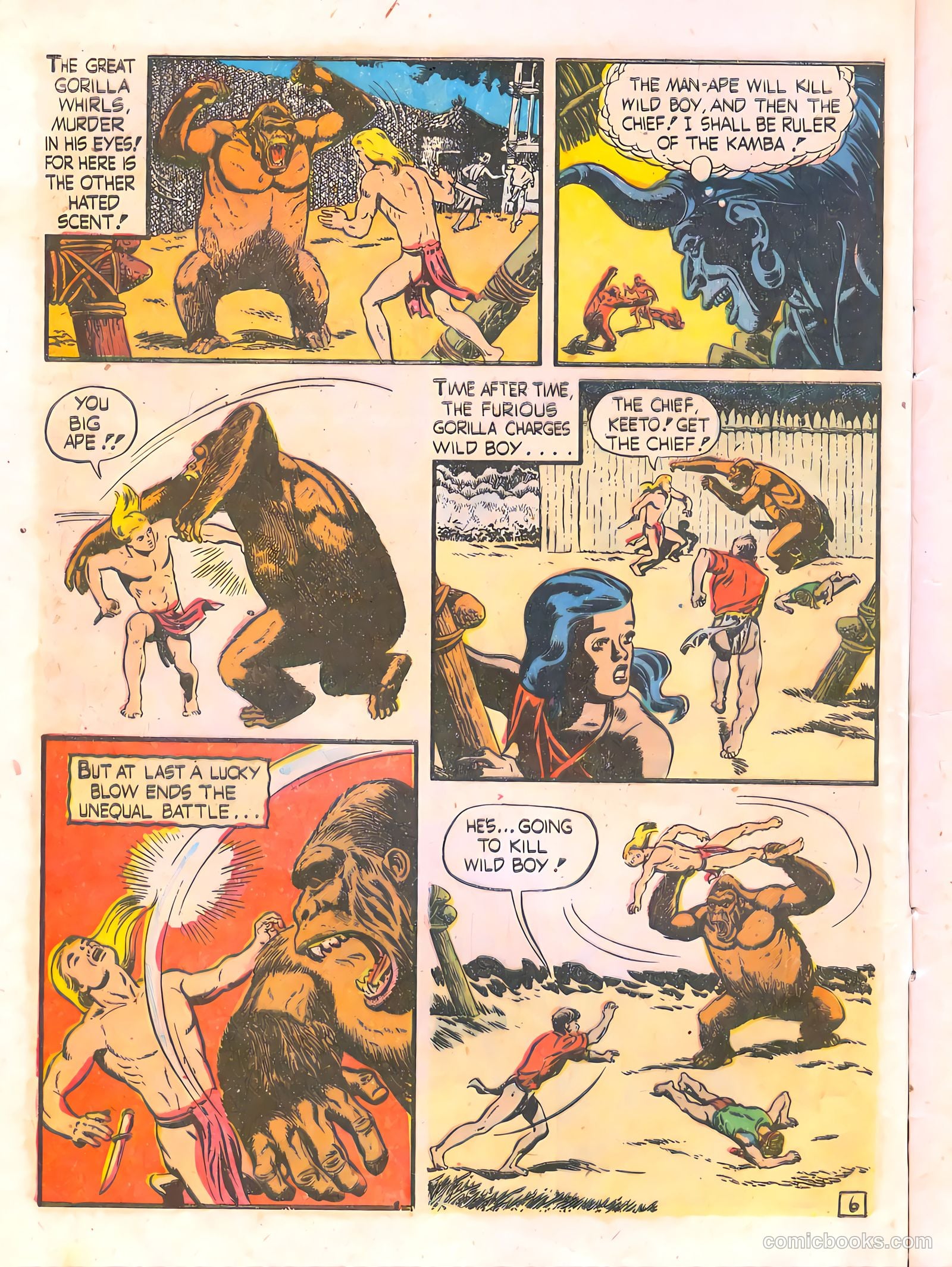 Wild Boy #2 (1951) — page 8