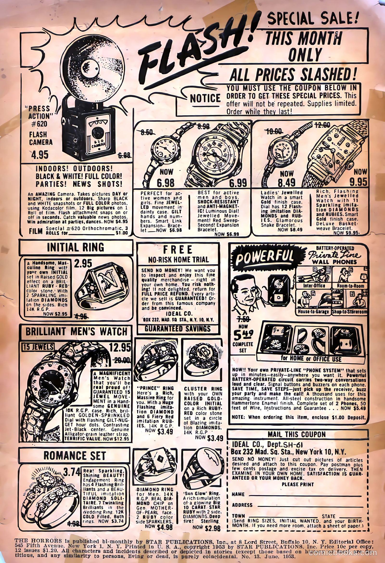 The Horrors 13 - #1 (1953) — page 2