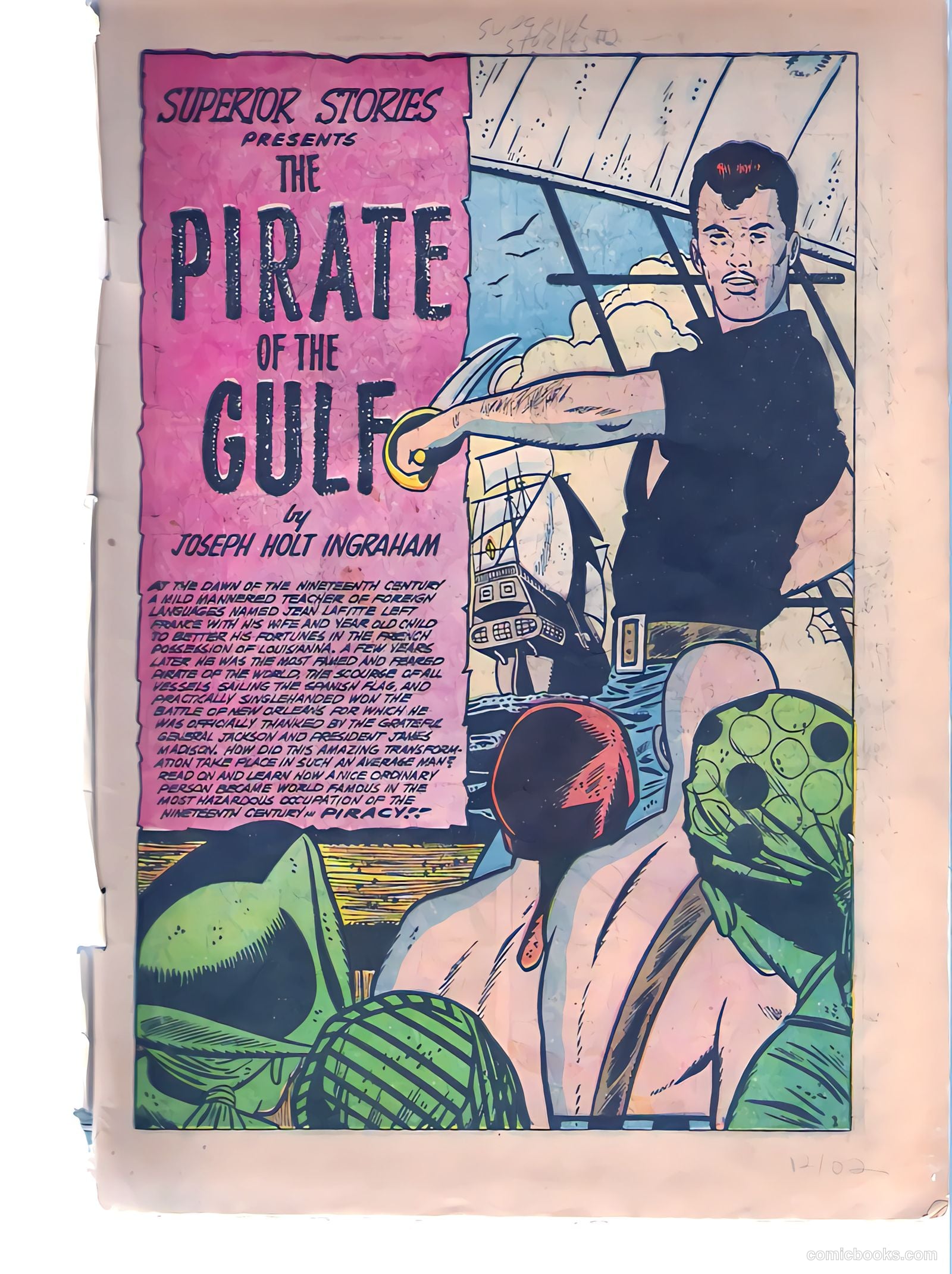 Superior Stories 2 - The Pirate Of The Gulf #1 (1955) — page 3