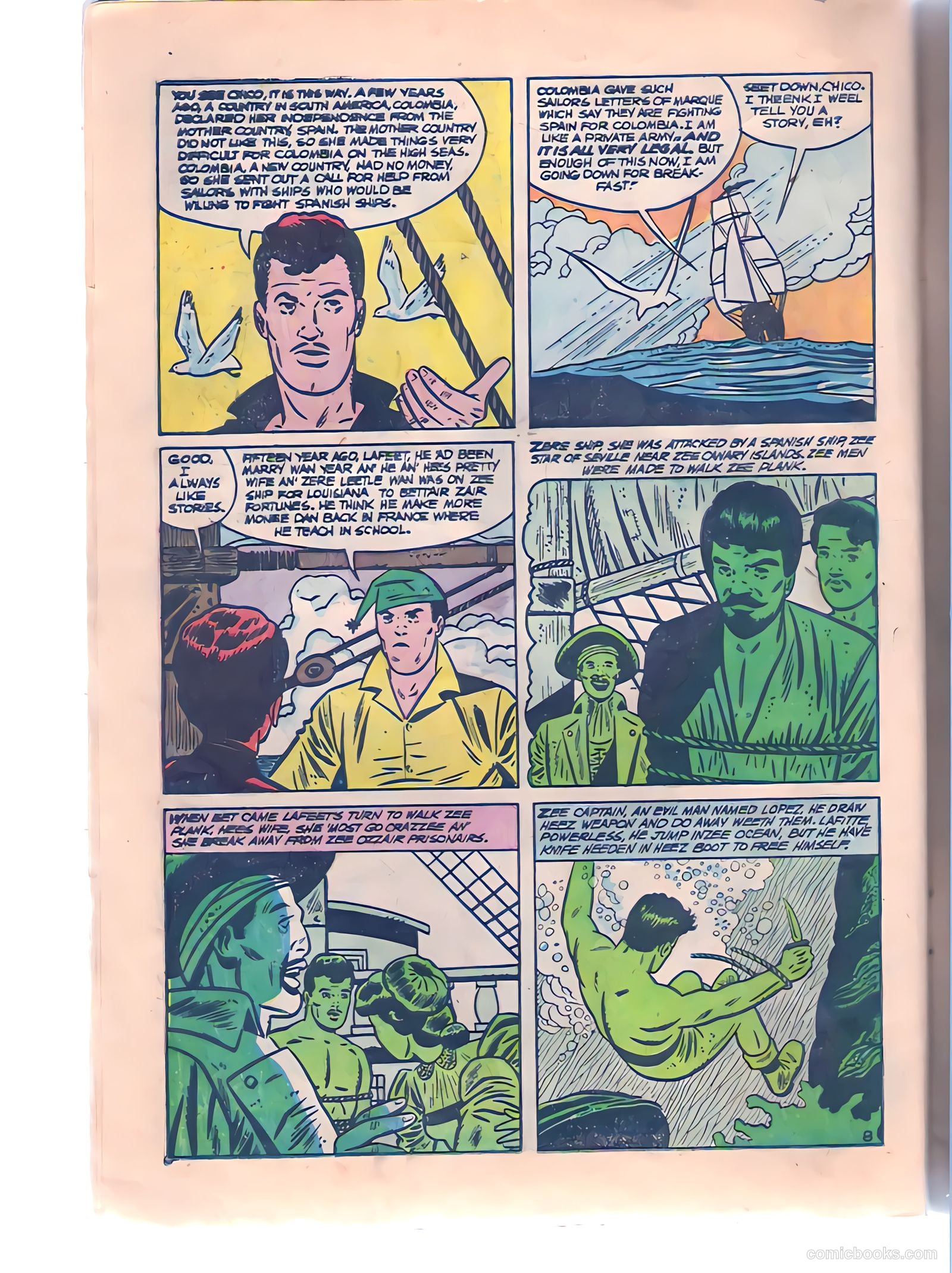 Superior Stories 2 - The Pirate Of The Gulf #1 (1955) — page 10