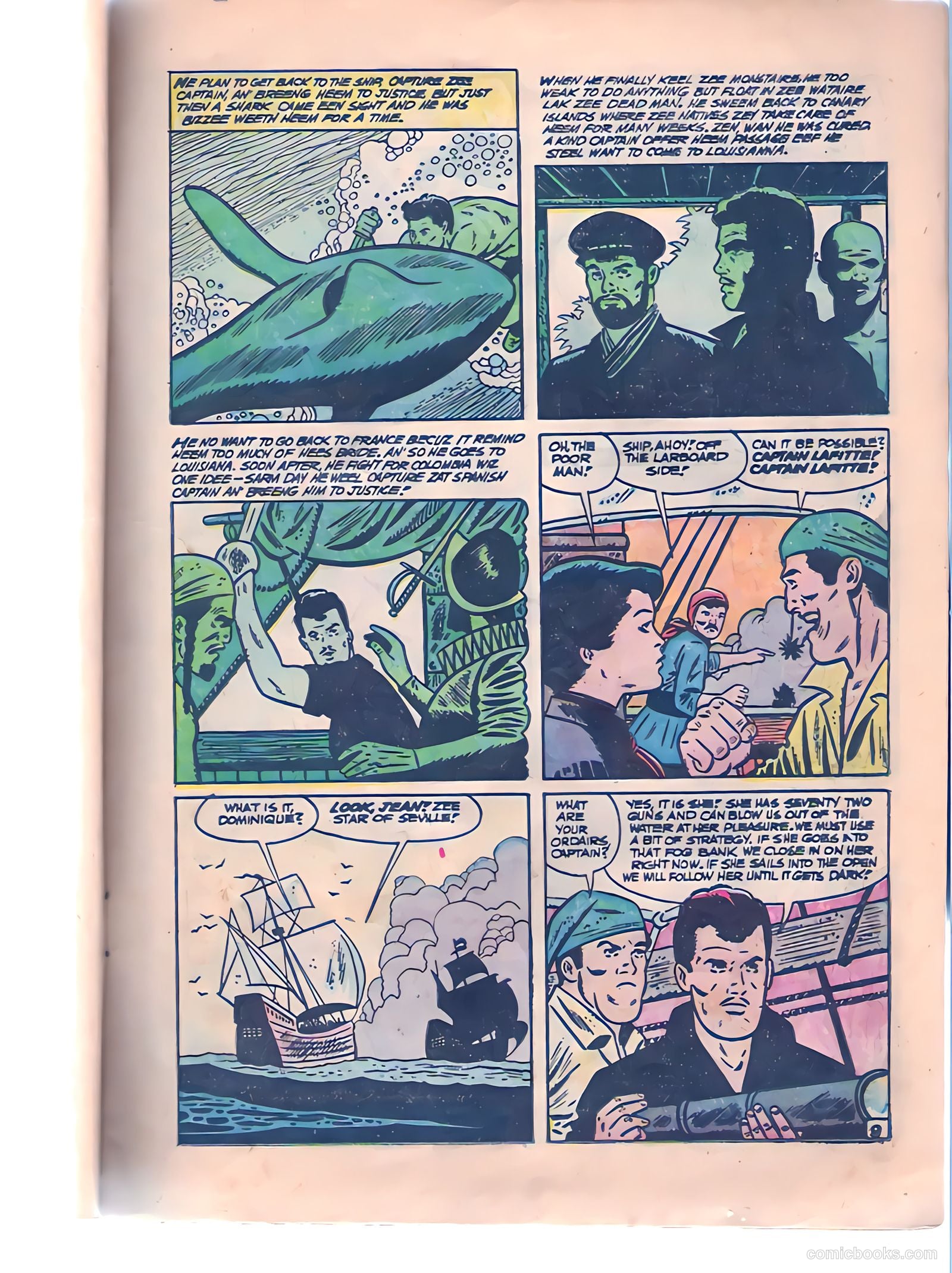 Superior Stories 2 - The Pirate Of The Gulf #1 (1955) — page 11