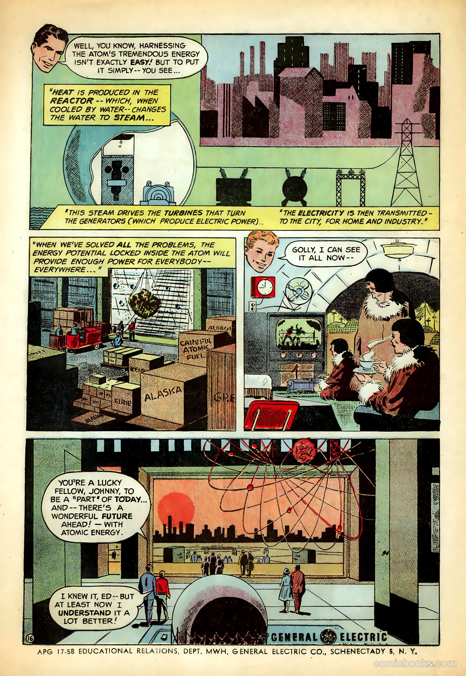 Inside The Atom #1 (1955) — page 16