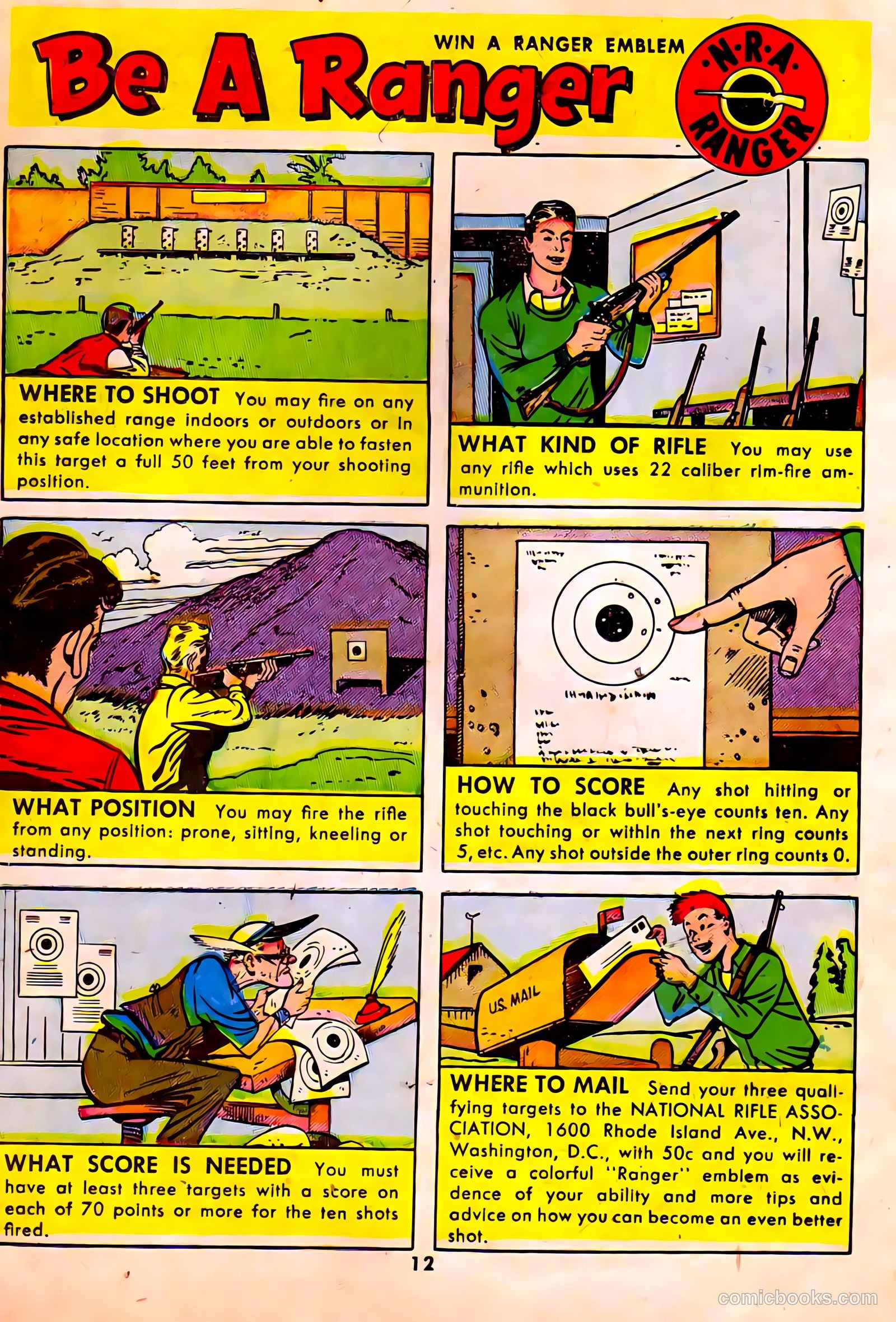 More Fun with Your 22 Rifle #1 — page 12