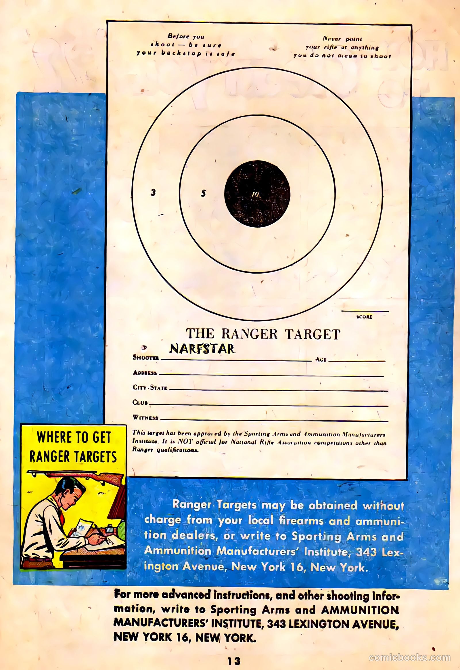 More Fun with Your 22 Rifle #1 — page 13