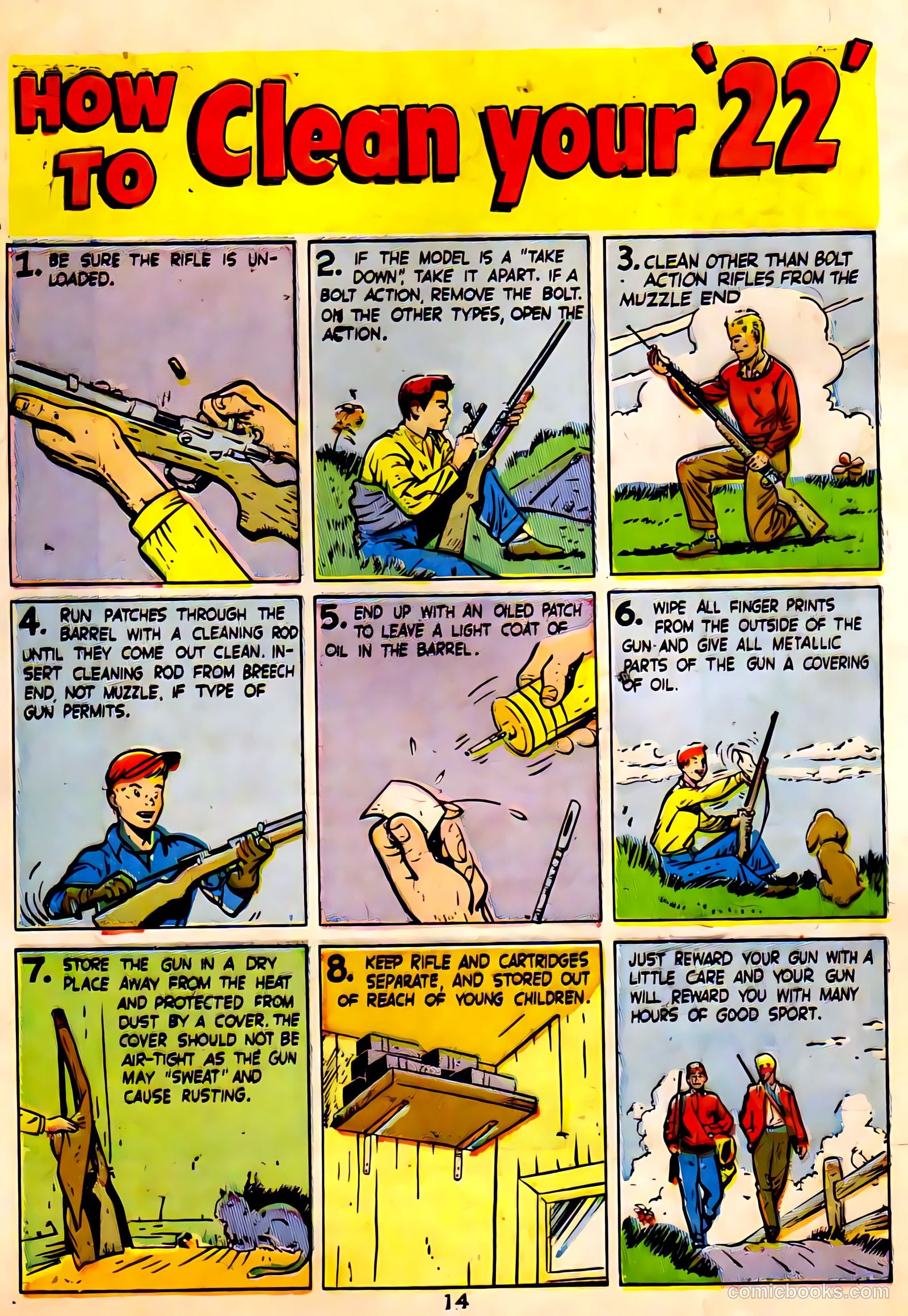 More Fun with Your 22 Rifle #1 — page 14