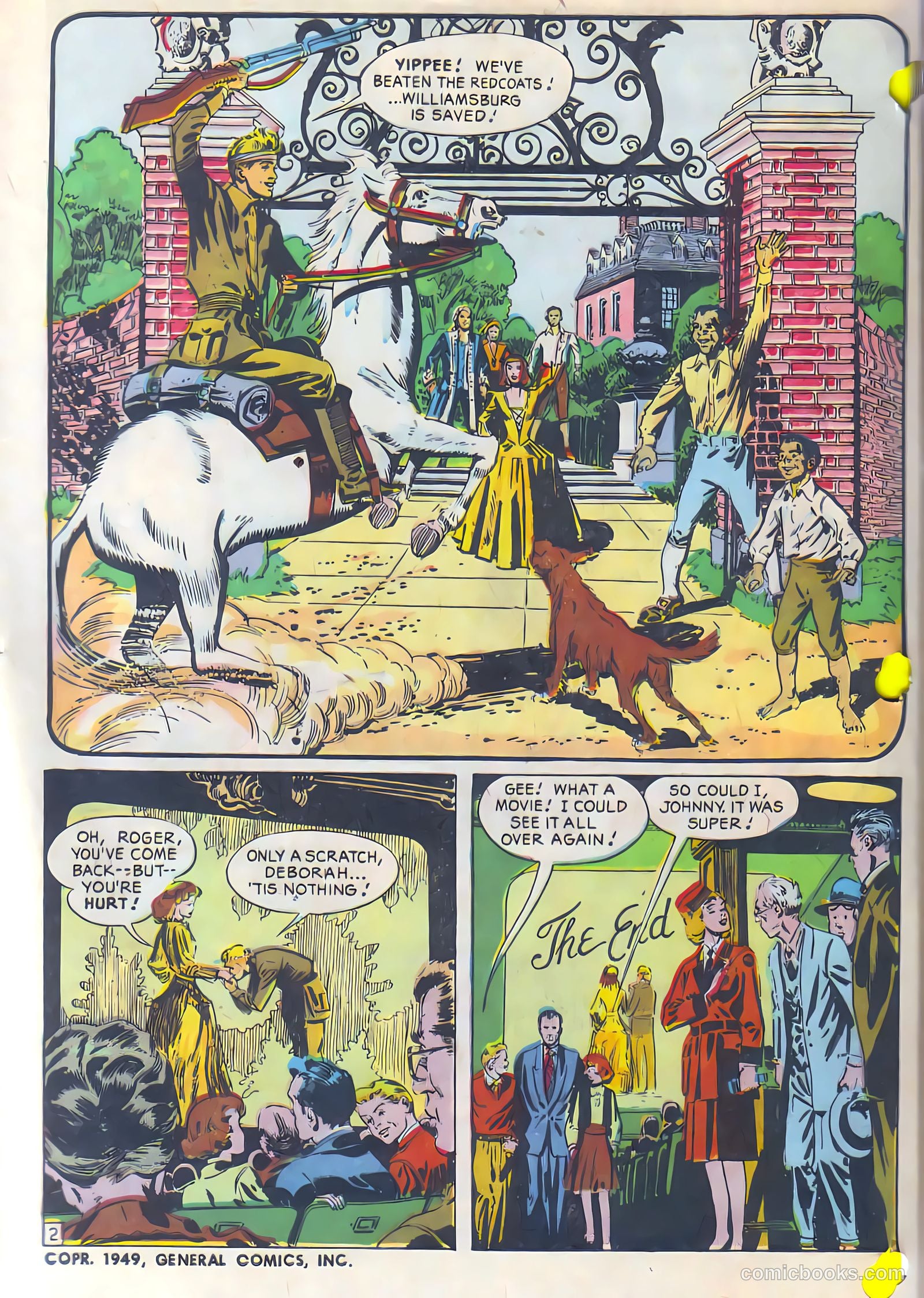 Adventure Into the Past #1 (1949) — page 2