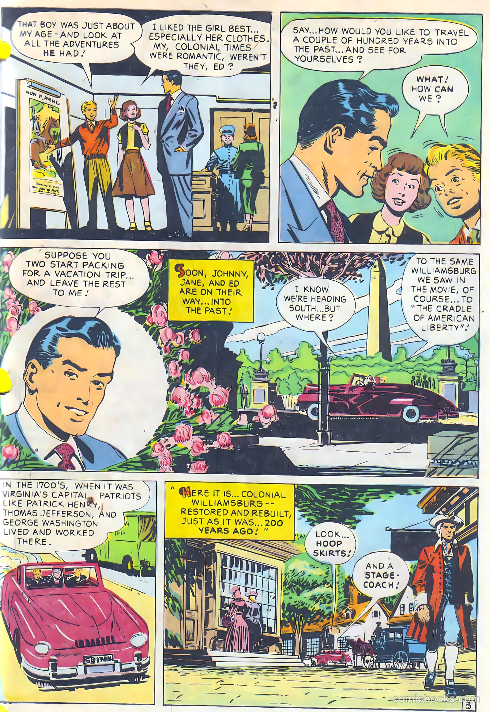 Adventure Into the Past #1 (1949) — page 3