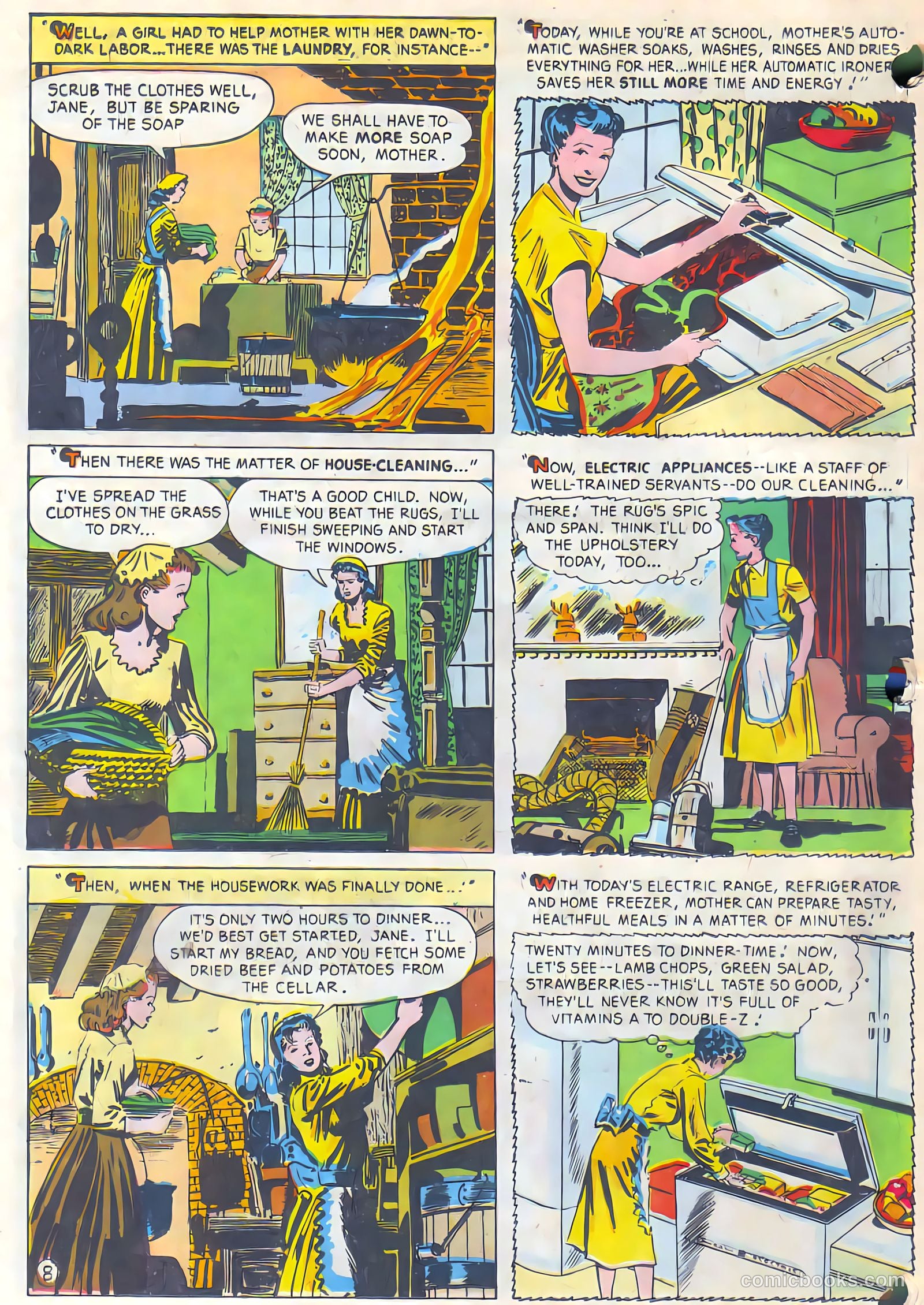 Adventure Into the Past #1 (1949) — page 8