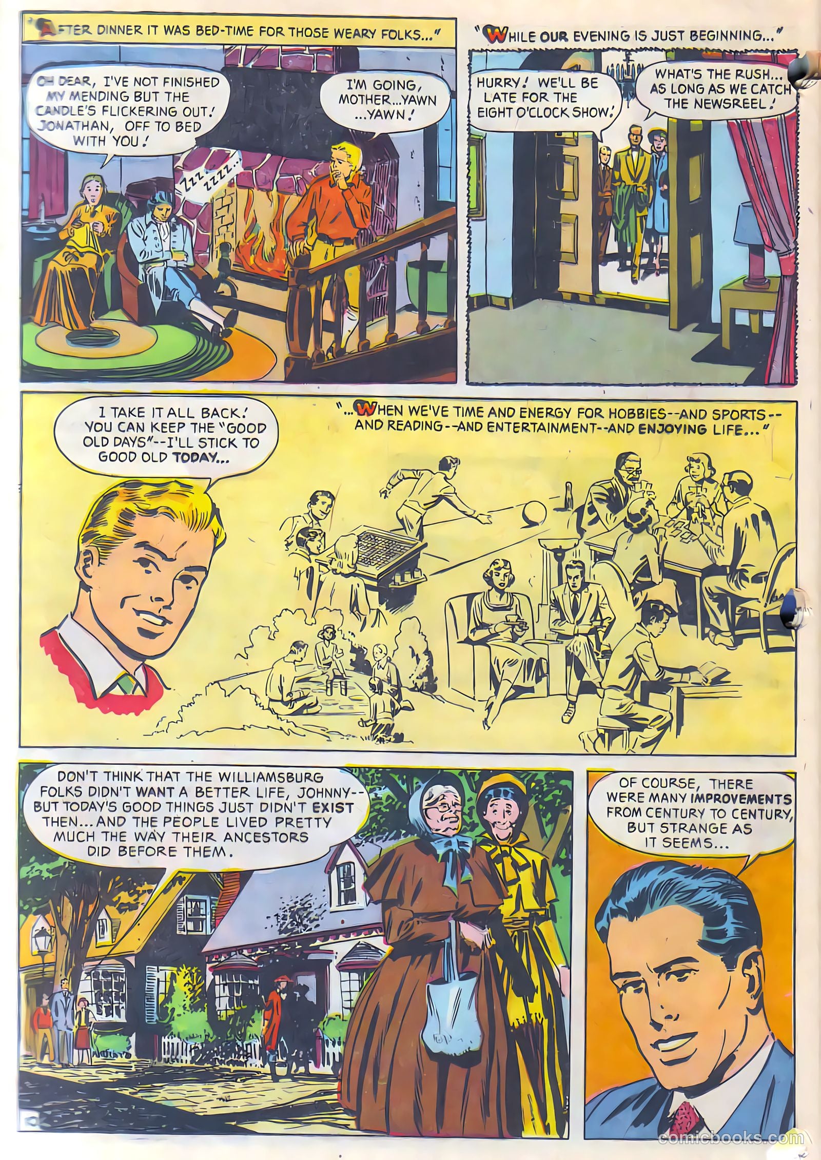 Adventure Into the Past #1 (1949) — page 10