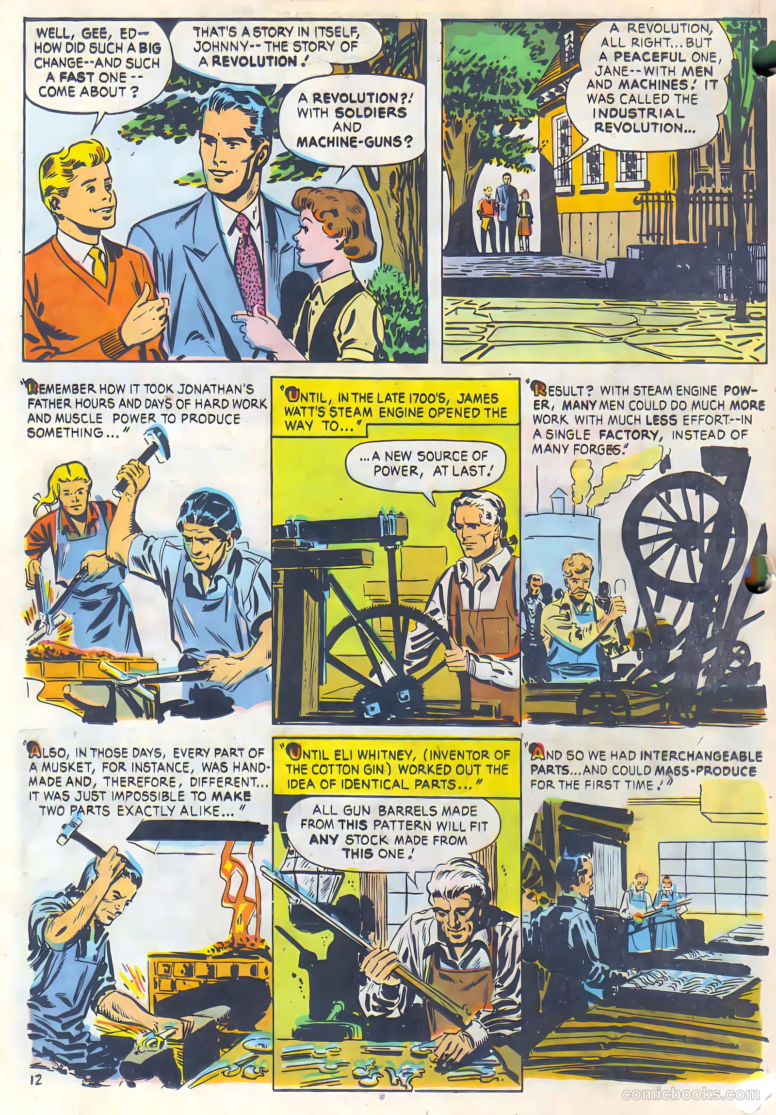 Adventure Into the Past #1 (1949) — page 12
