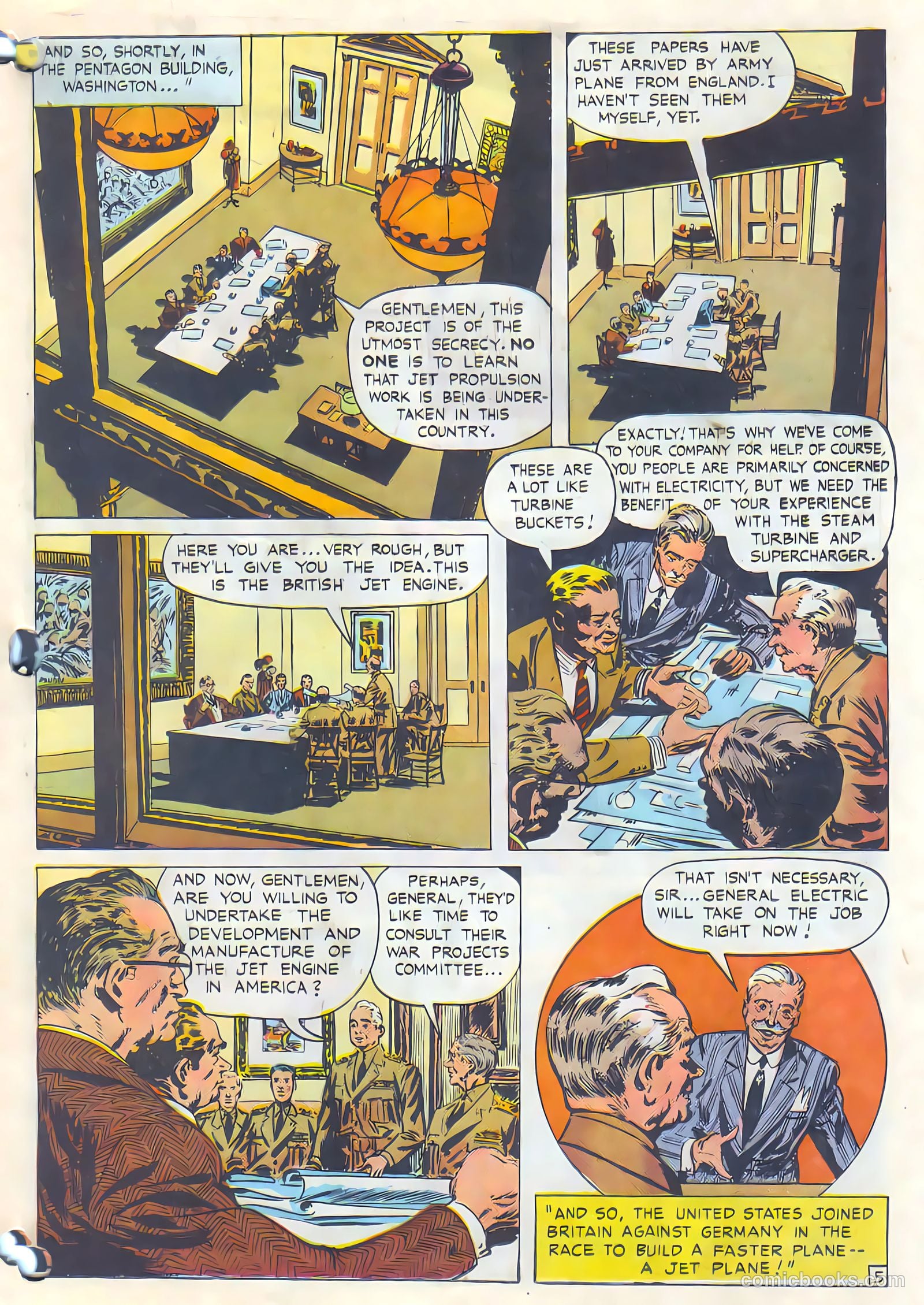 Adventures in Jet Power APG-17-2-F #1 (1950) — page 5