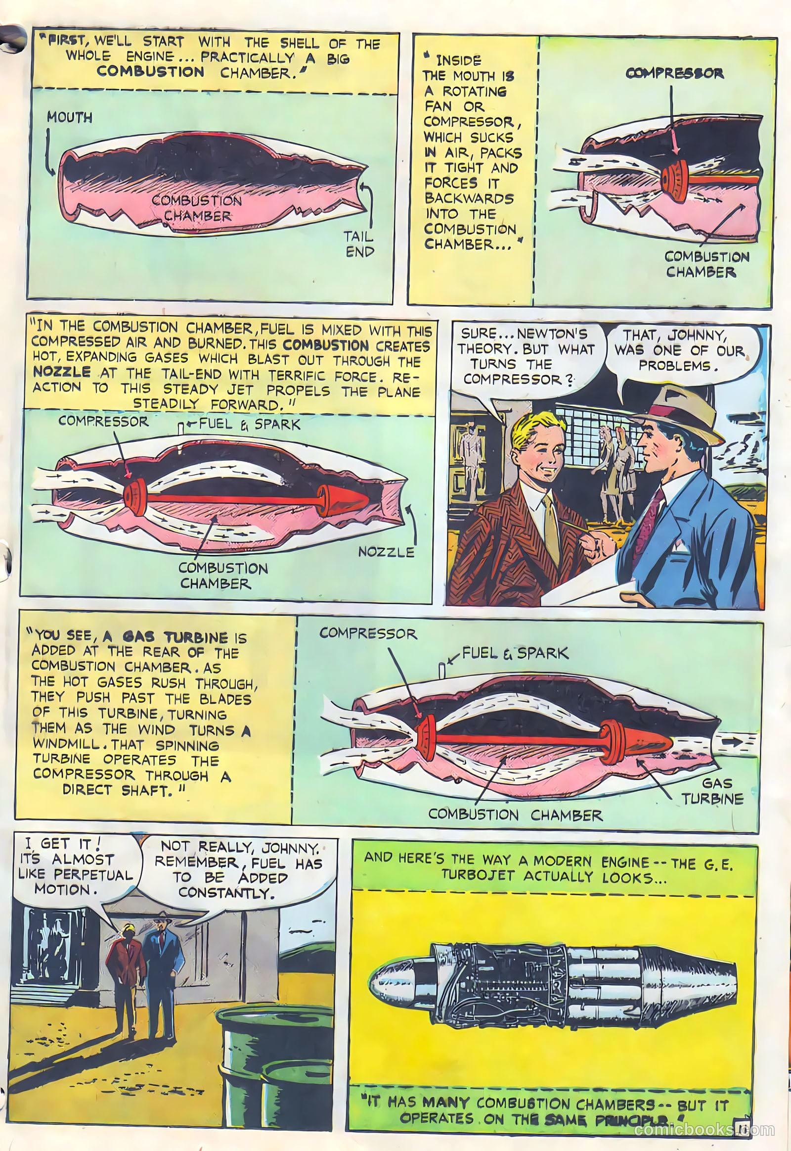 Adventures in Jet Power APG-17-2-F #1 (1950) — page 11