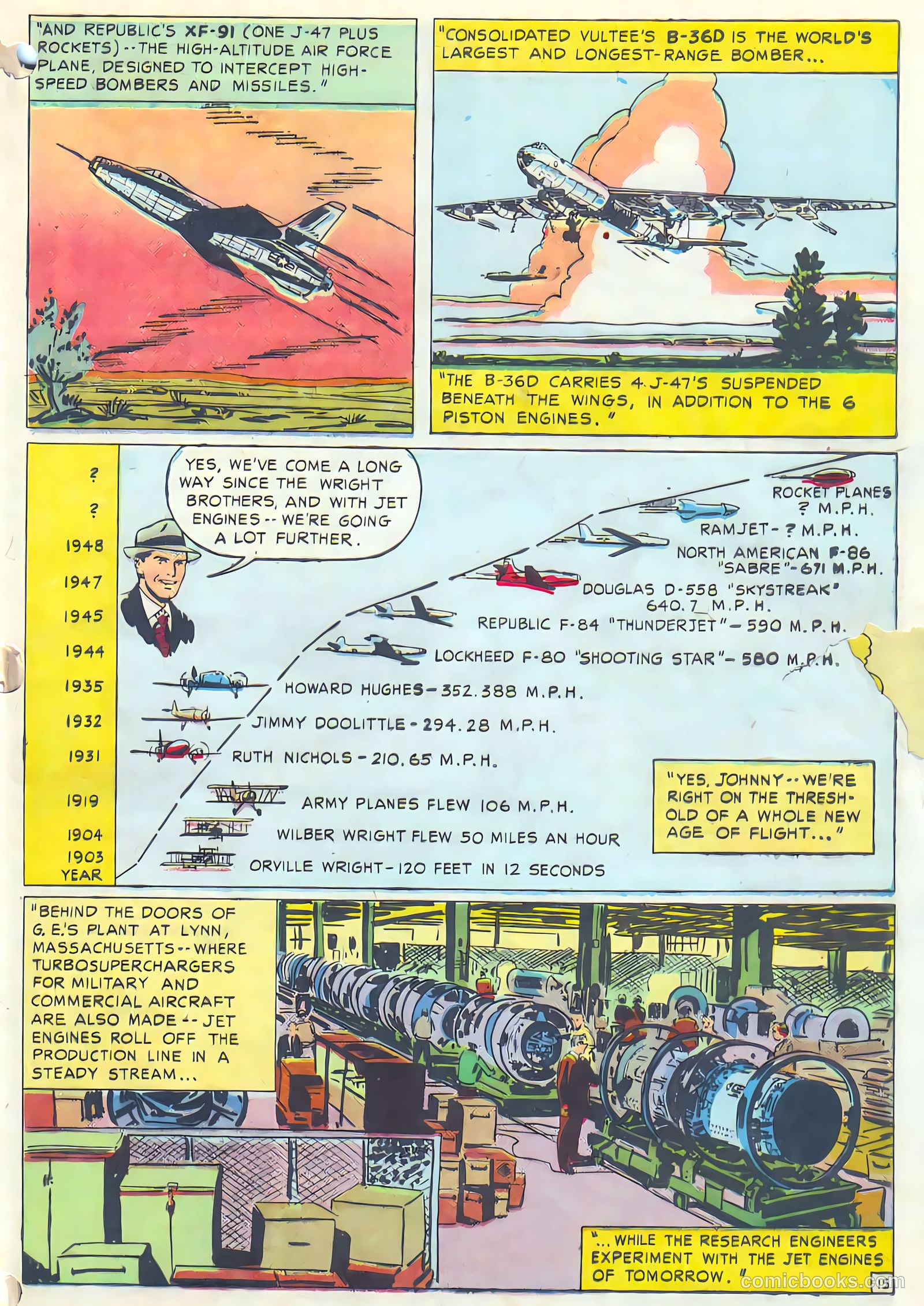 Adventures in Jet Power APG-17-2-F #1 (1950) — page 15