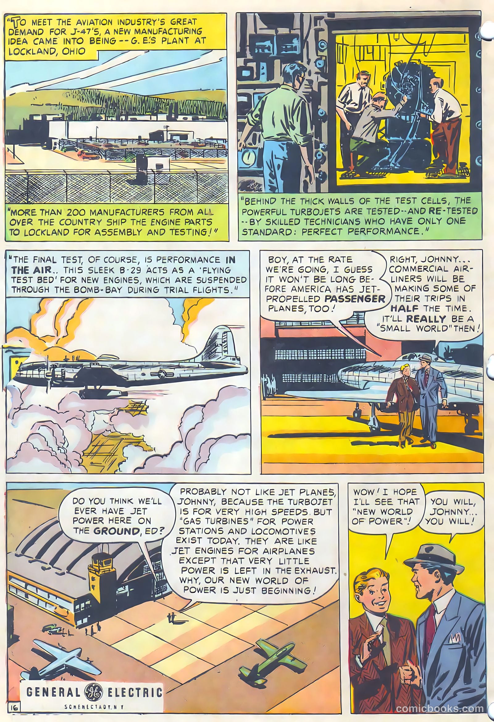 Adventures in Jet Power APG-17-2-F #1 (1950) — page 16