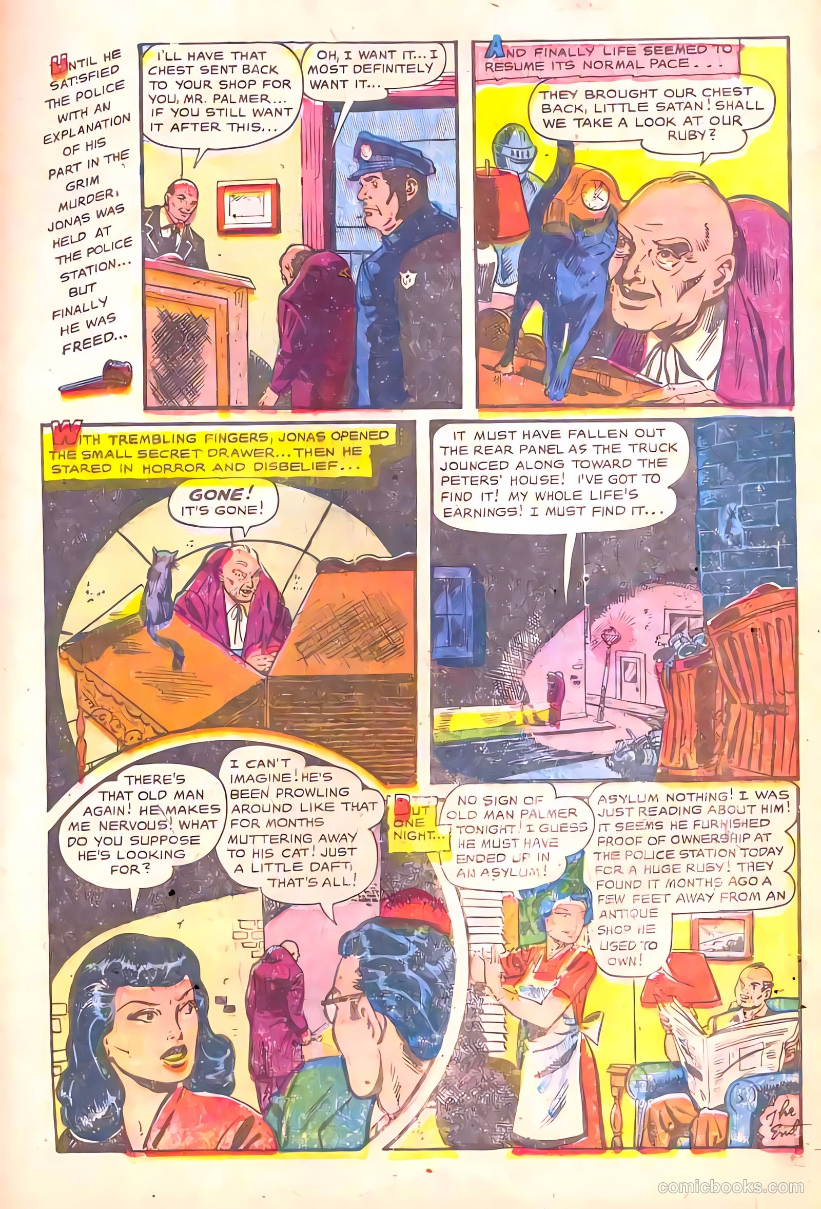 Mysteries Weird and Strange #11 (1955) — page 17