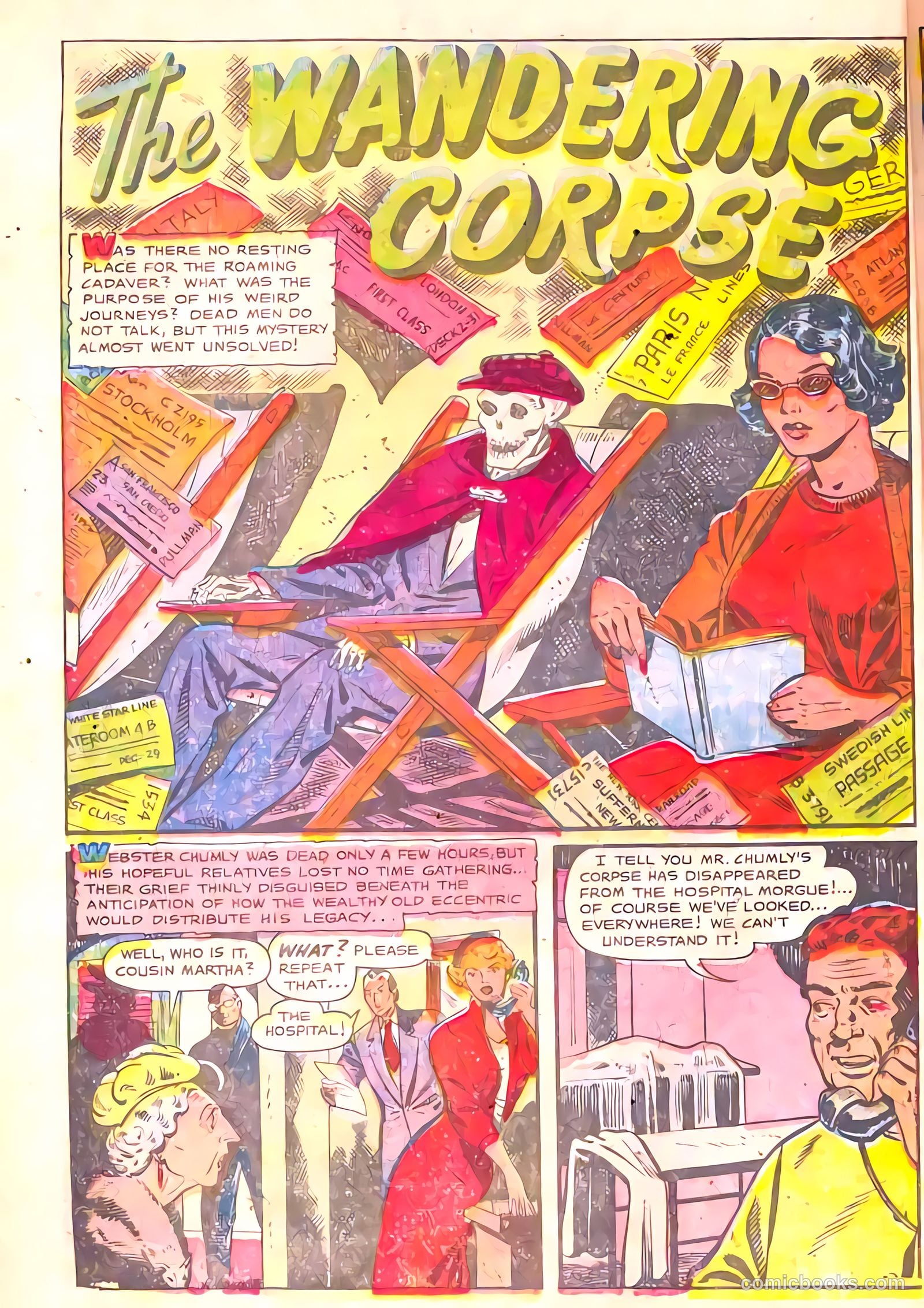 Mysteries Weird and Strange #11 (1955) — page 20