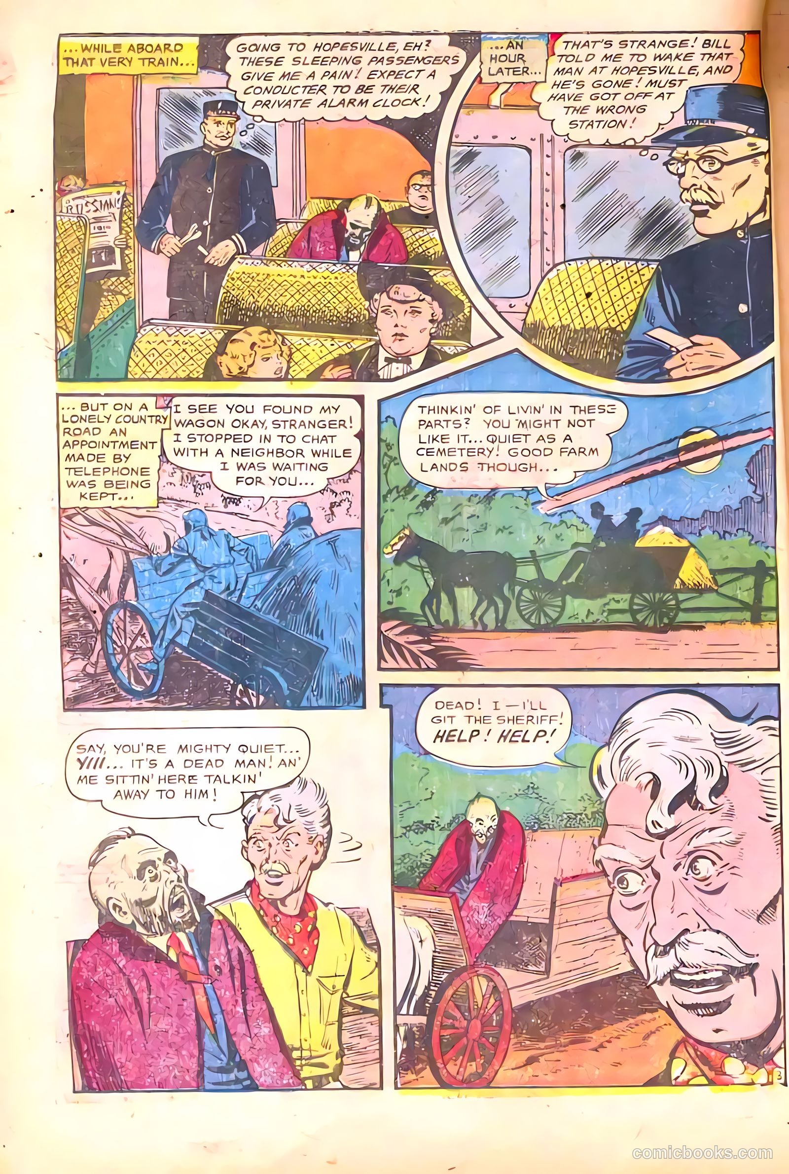 Mysteries Weird and Strange #11 (1955) — page 22
