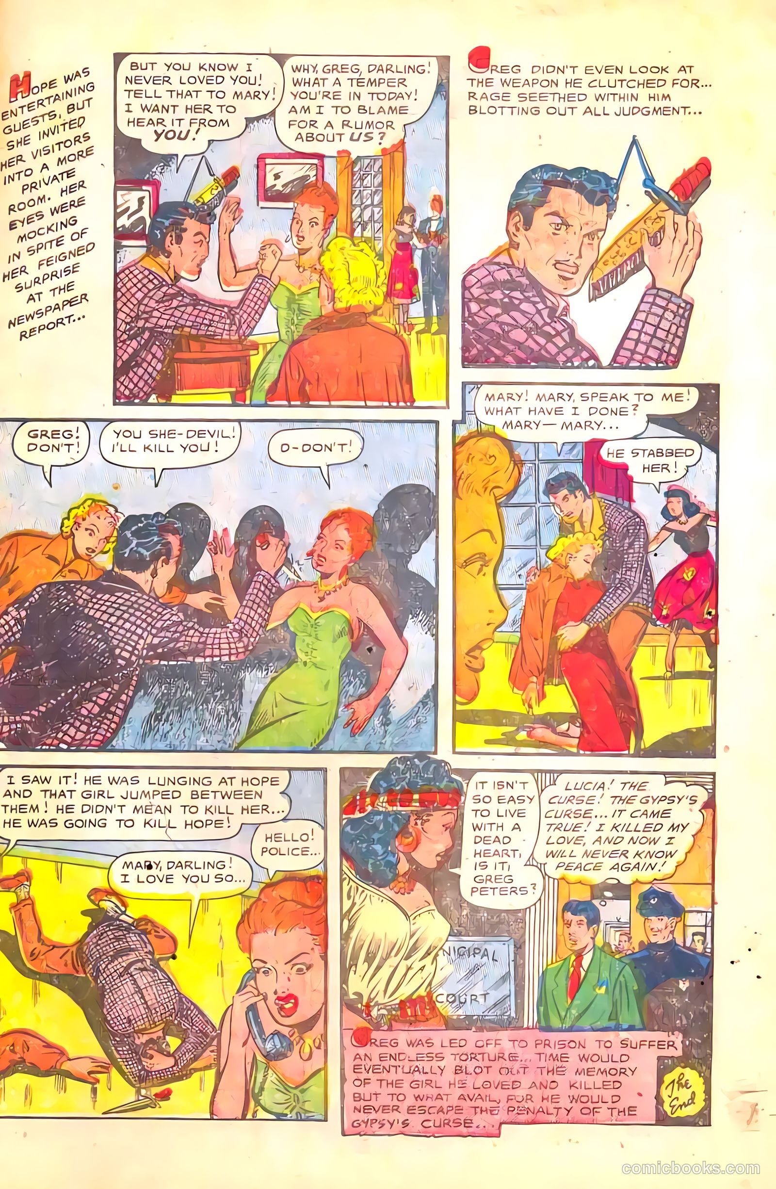 Mysteries Weird and Strange #11 (1955) — page 33