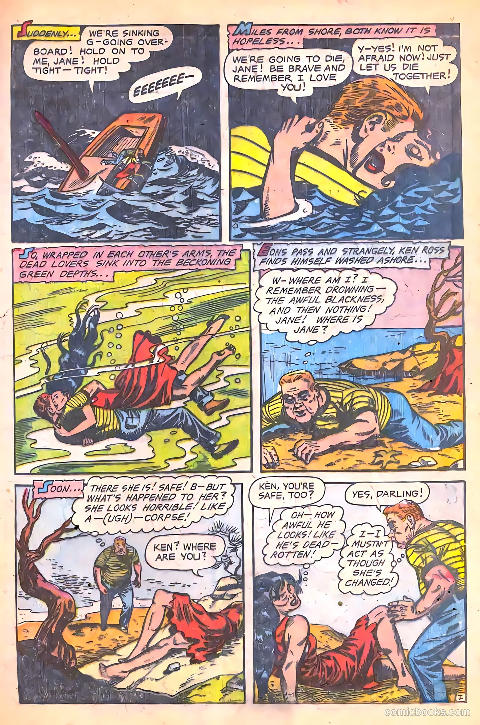 Mysteries Weird and Strange #1 (1953) — page 13