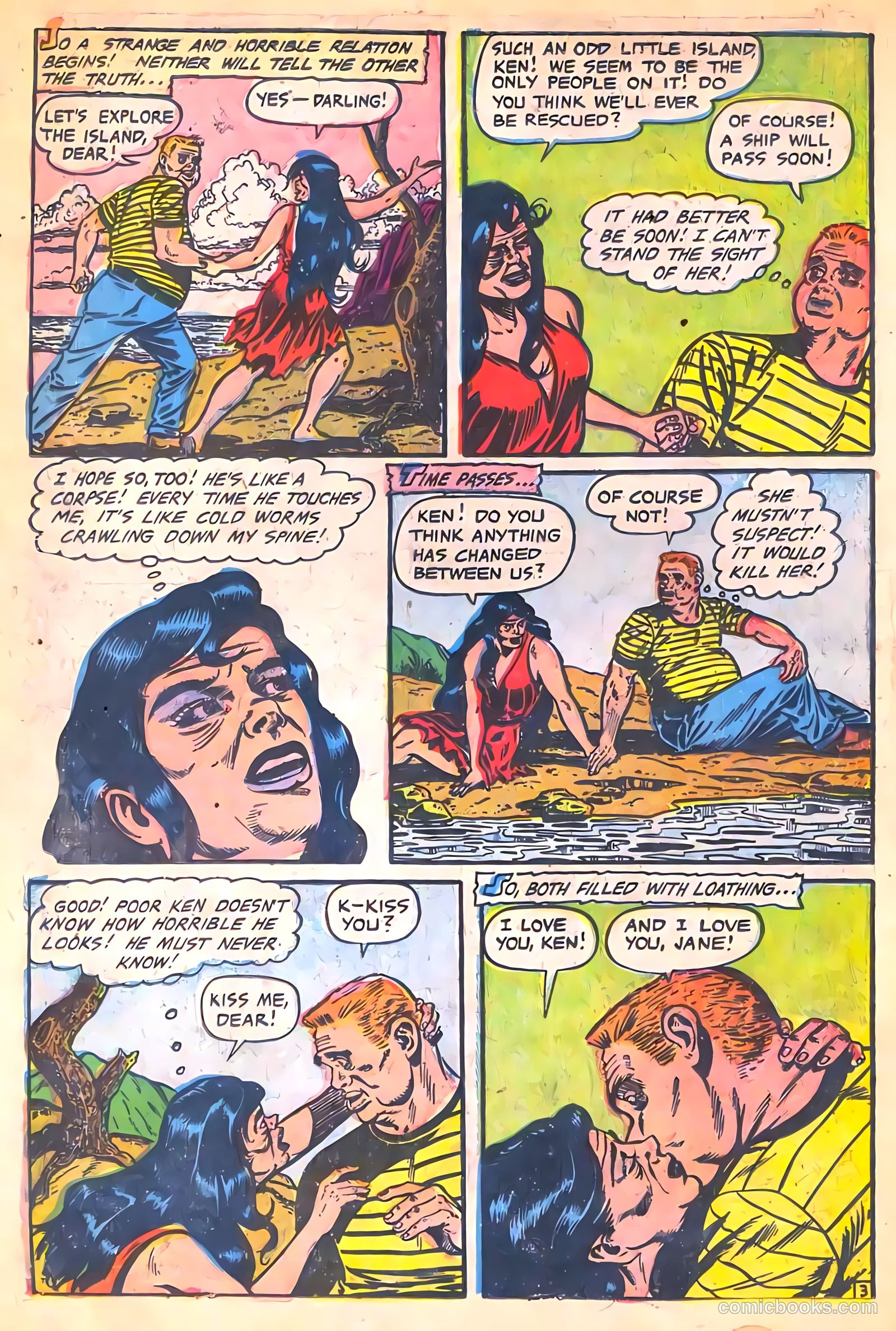 Mysteries Weird and Strange #1 (1953) — page 14