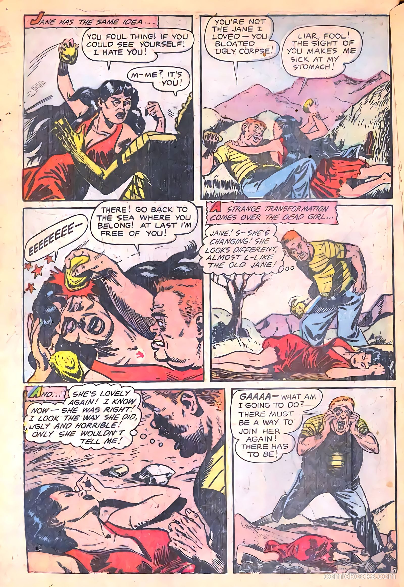 Mysteries Weird and Strange #1 (1953) — page 16