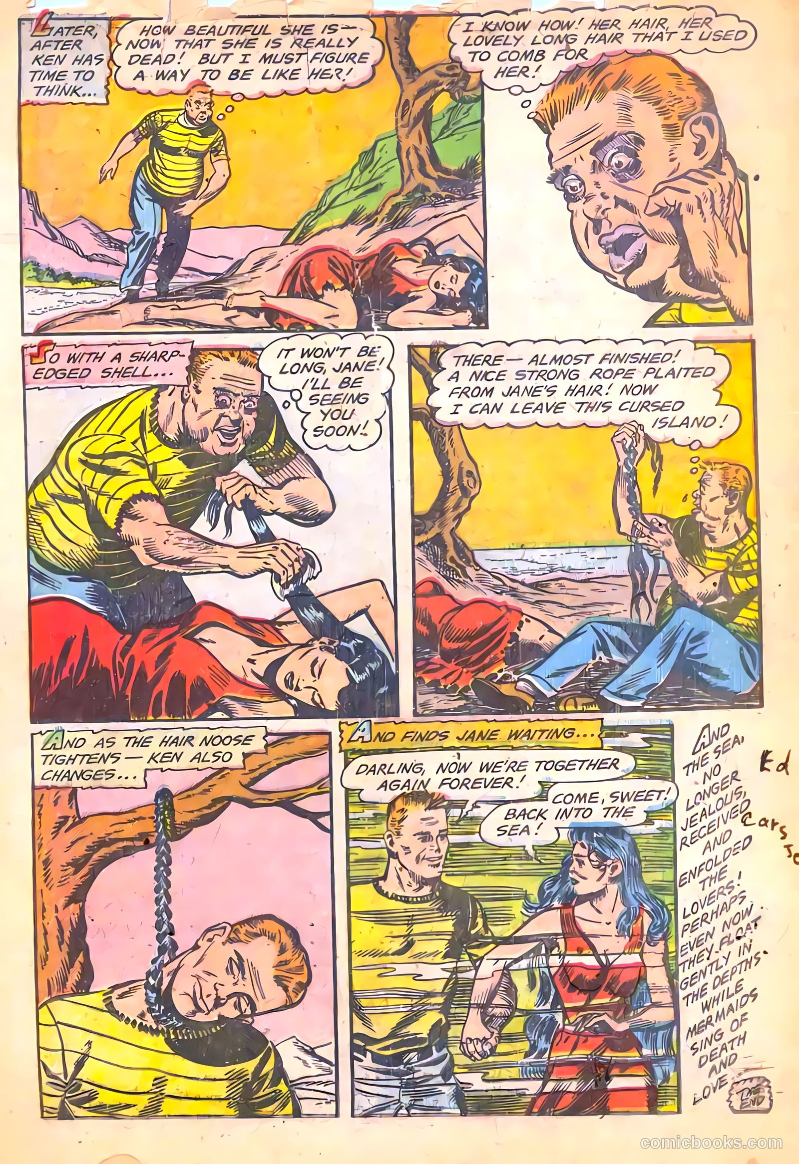 Mysteries Weird and Strange #1 (1953) — page 17