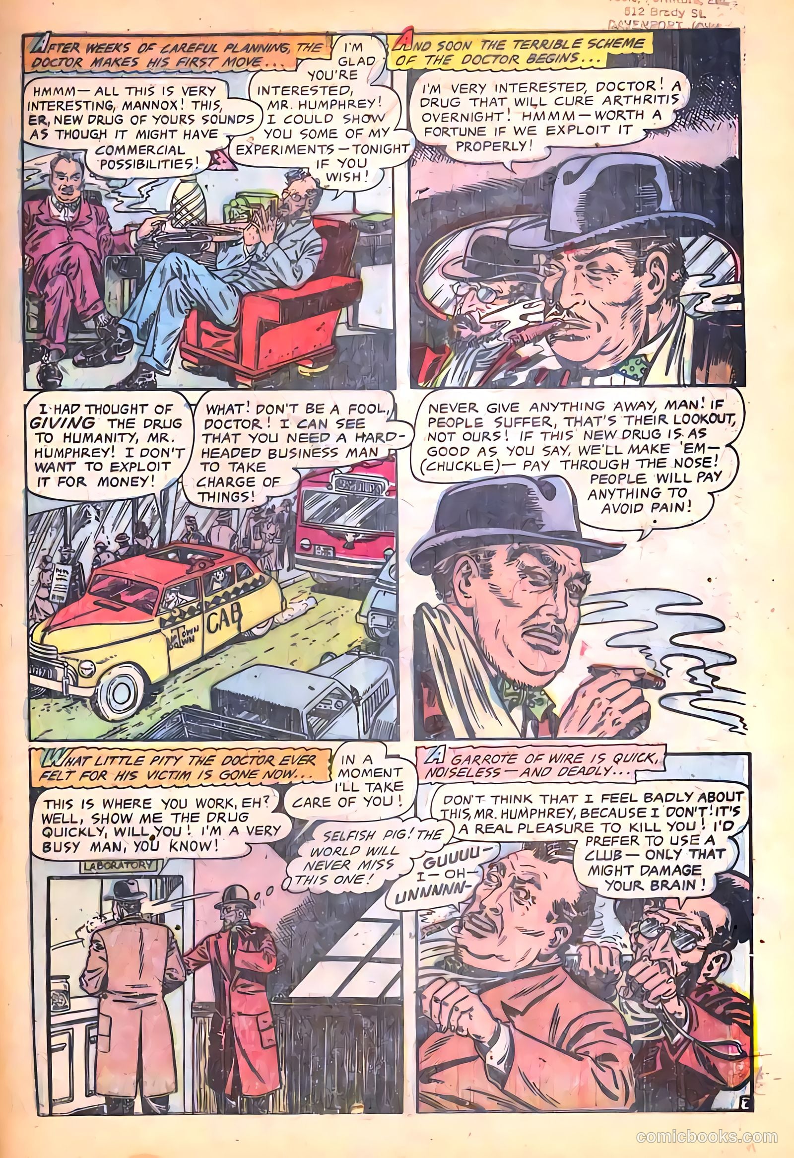 Mysteries Weird and Strange #1 (1953) — page 21