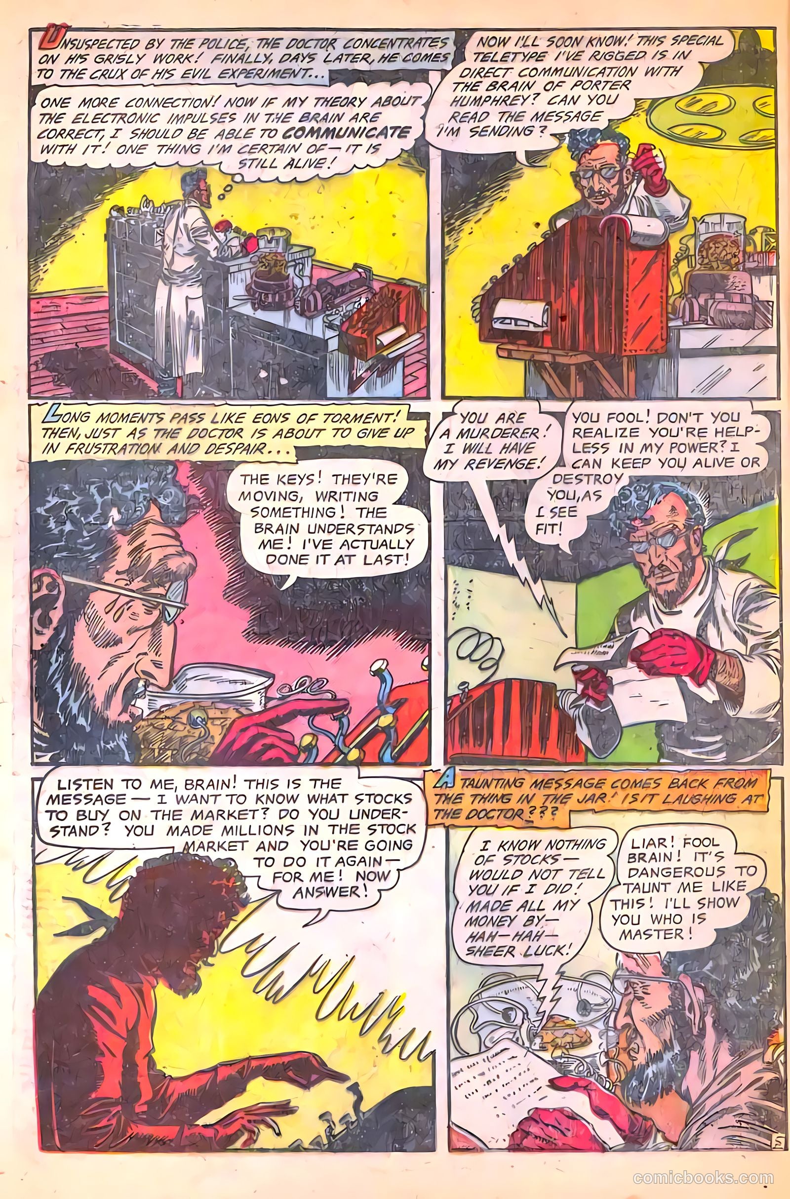 Mysteries Weird and Strange #1 (1953) — page 24