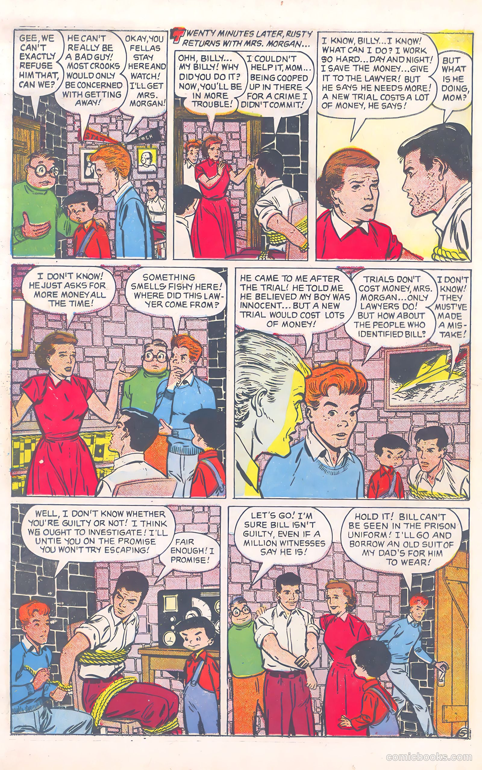 Rusty 1 - Boy Detective #1 (1955) — page 18