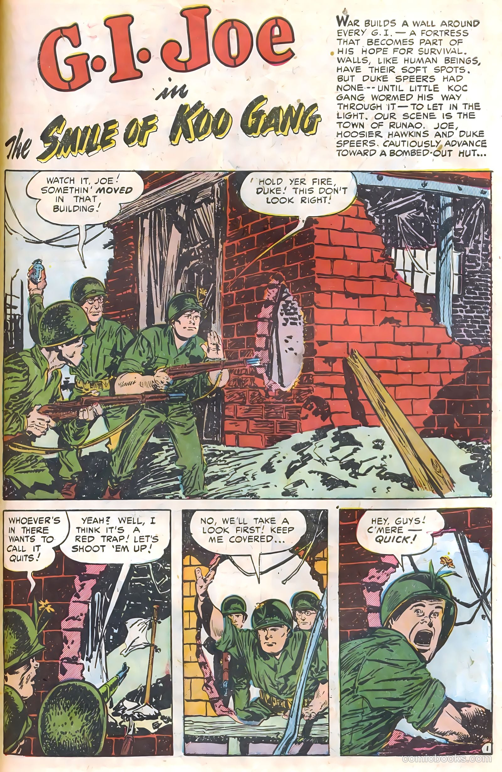 G.I. Joe 18 Part #1 (1952) — page 35