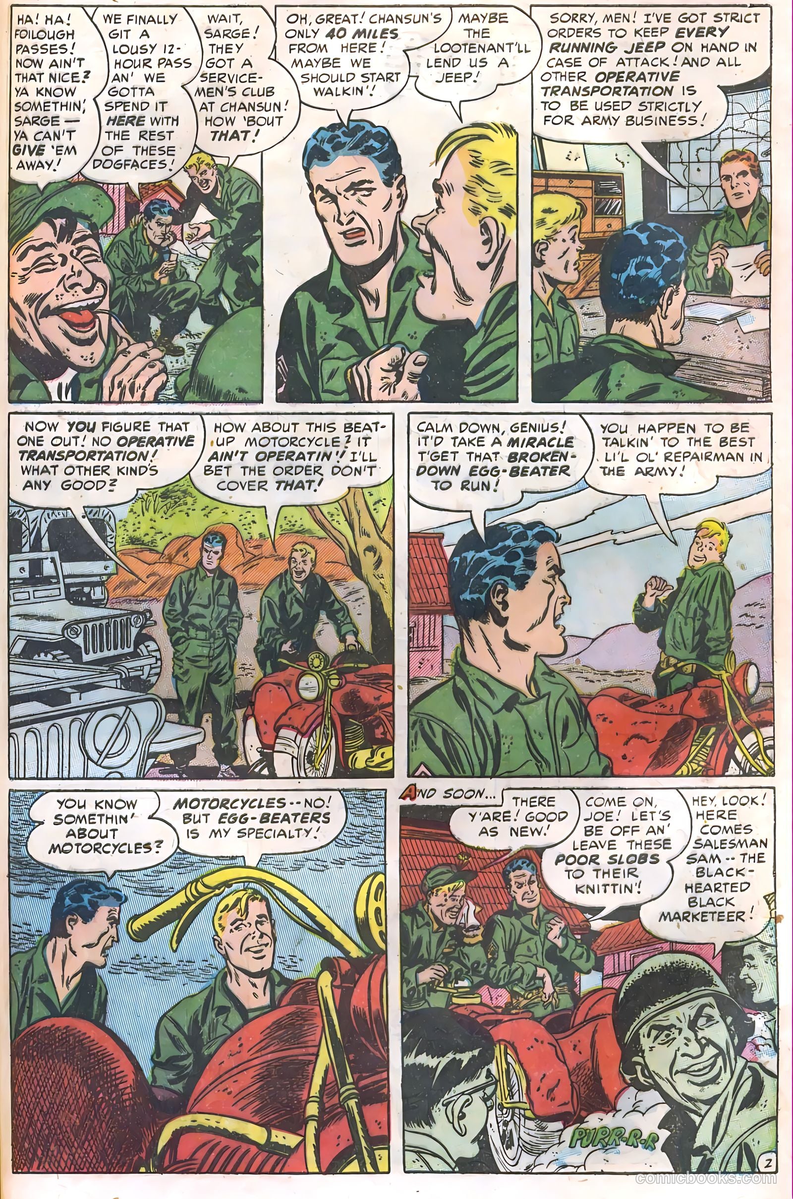 G.I. Joe 18 Part #2 (1952) — page 15