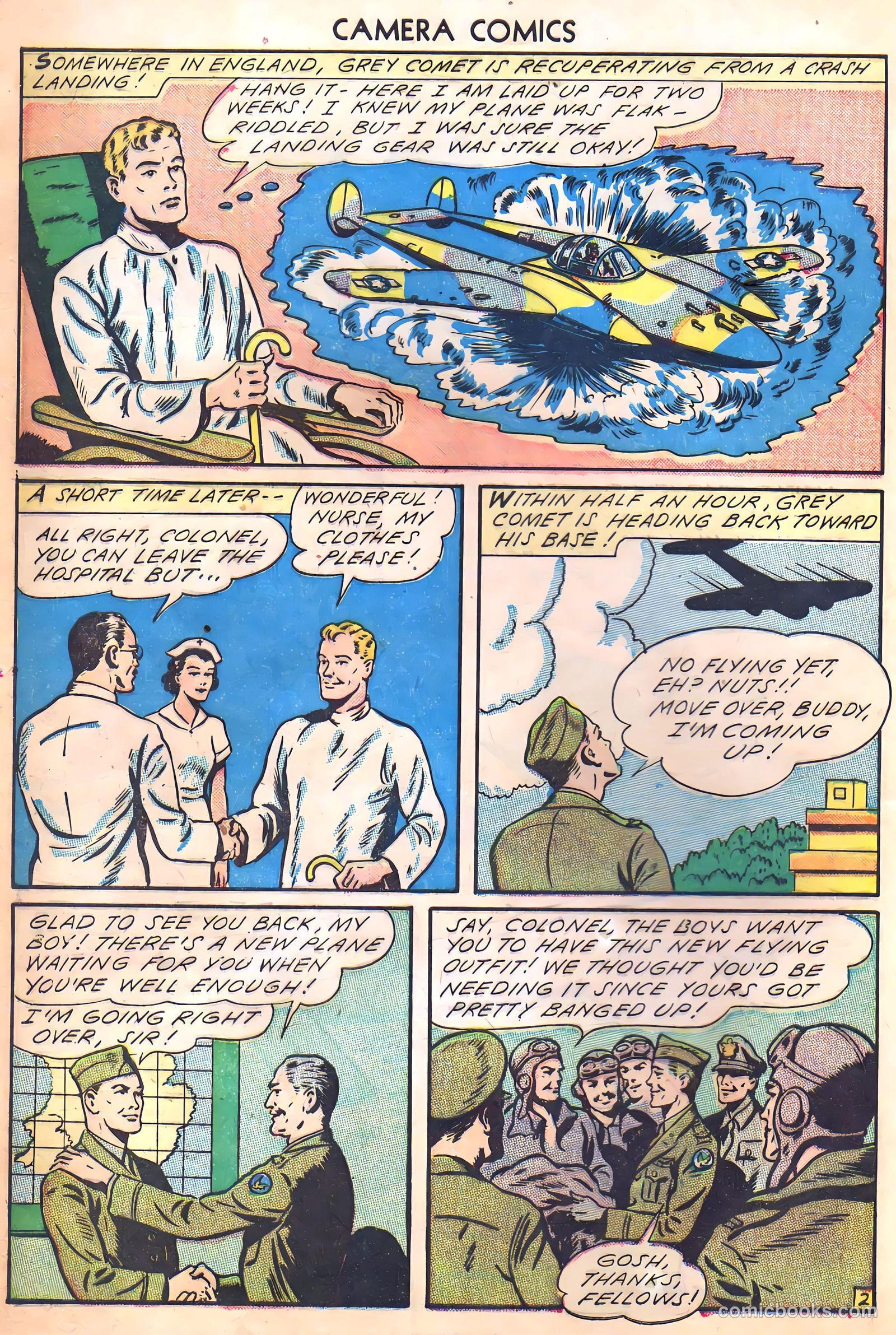 Camera Comics #1 (1944) — page 4