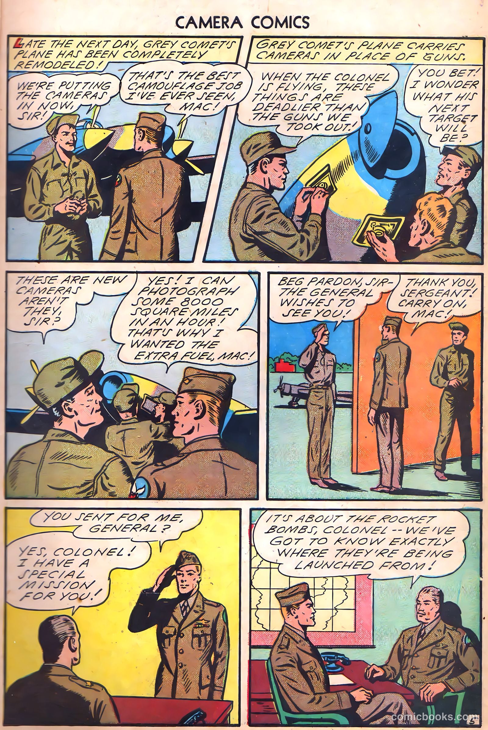 Camera Comics #1 (1944) — page 7