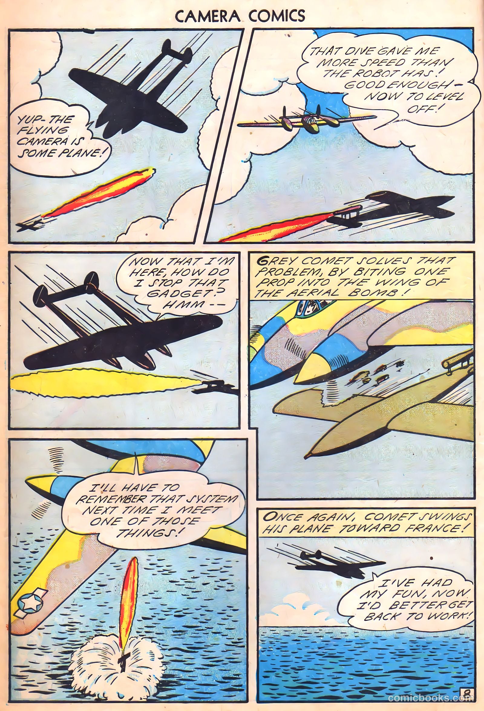 Camera Comics #1 (1944) — page 10