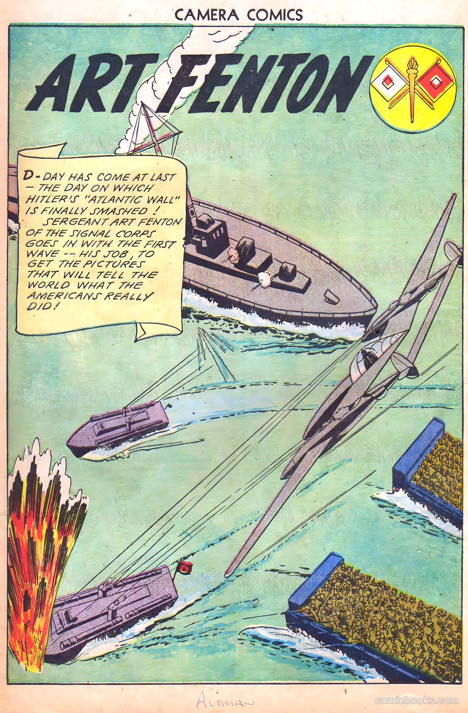 Camera Comics #1 (1944) — page 12