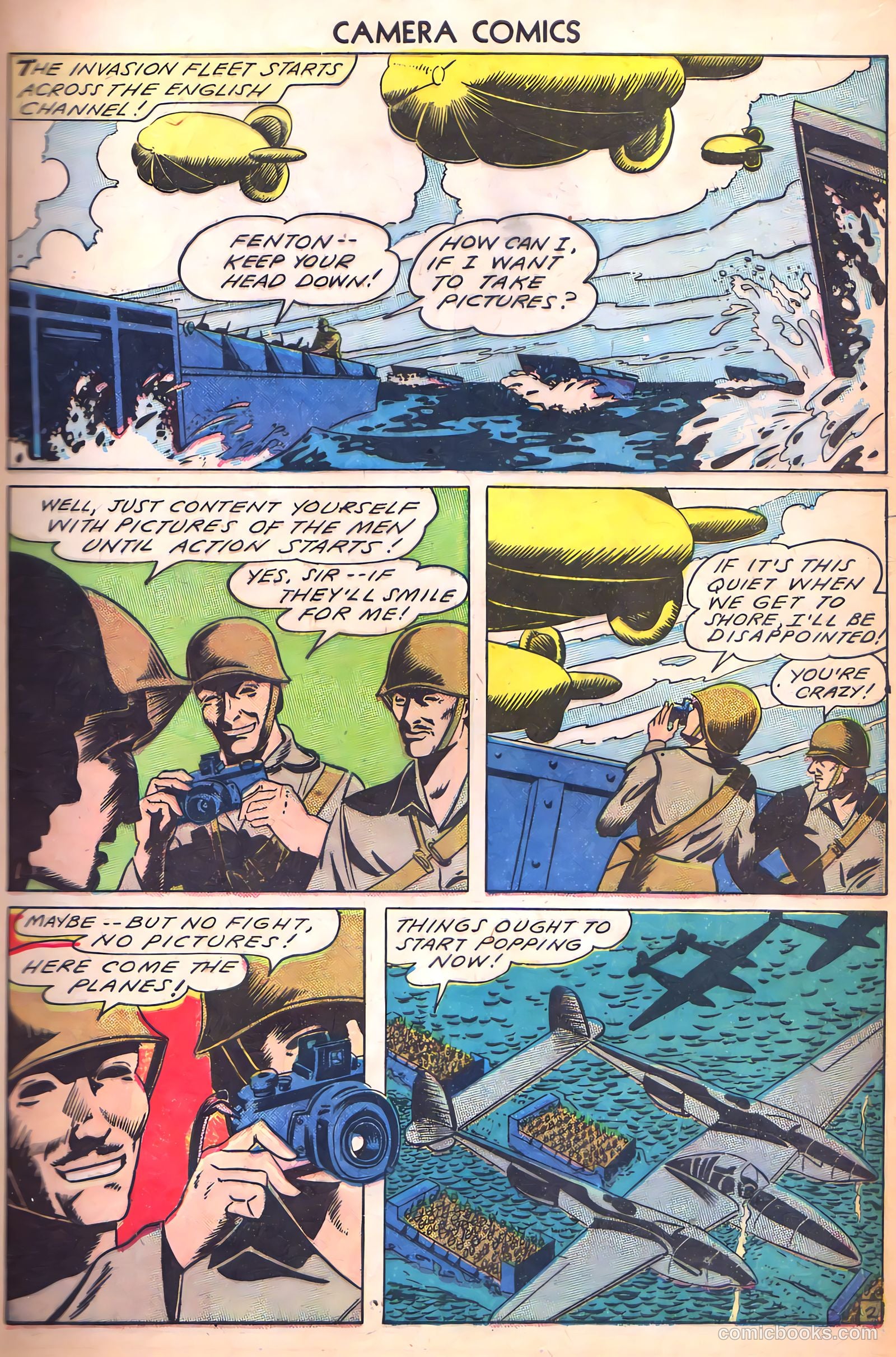 Camera Comics #1 (1944) — page 13