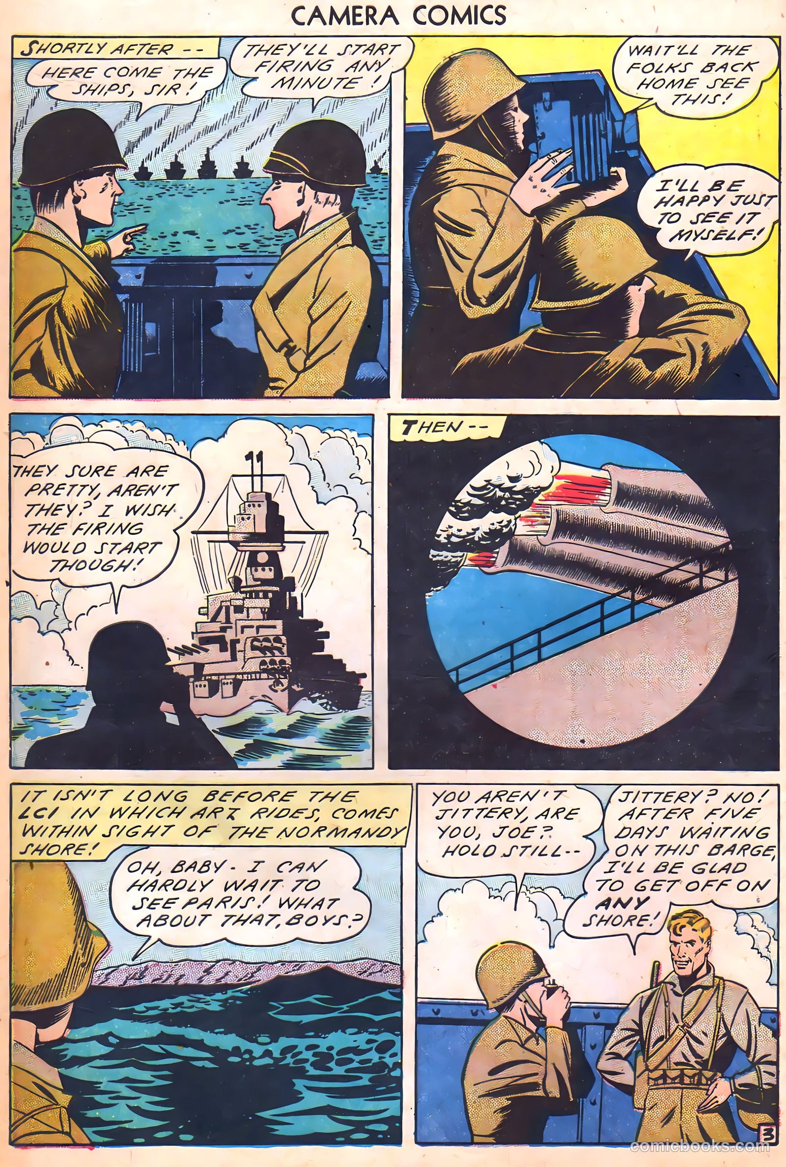 Camera Comics #1 (1944) — page 14